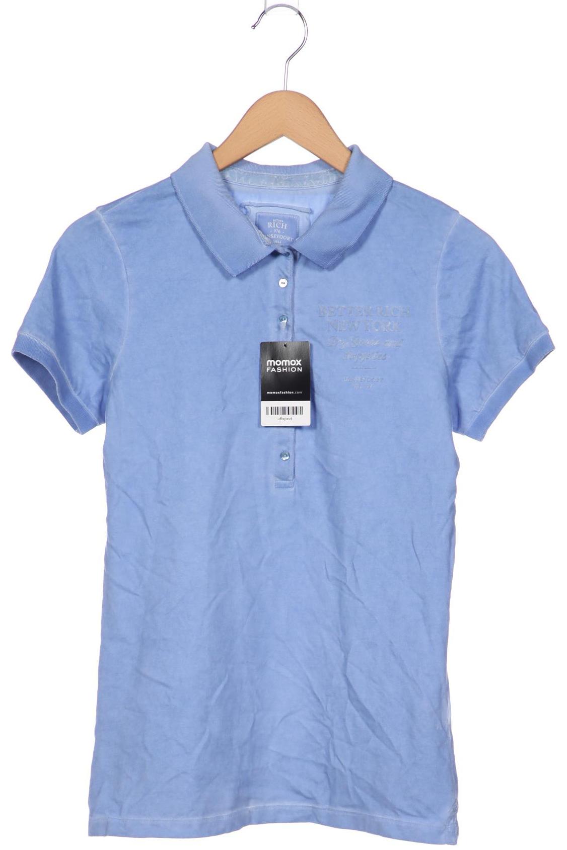 

Better Rich Damen Poloshirt, blau, Gr. 42