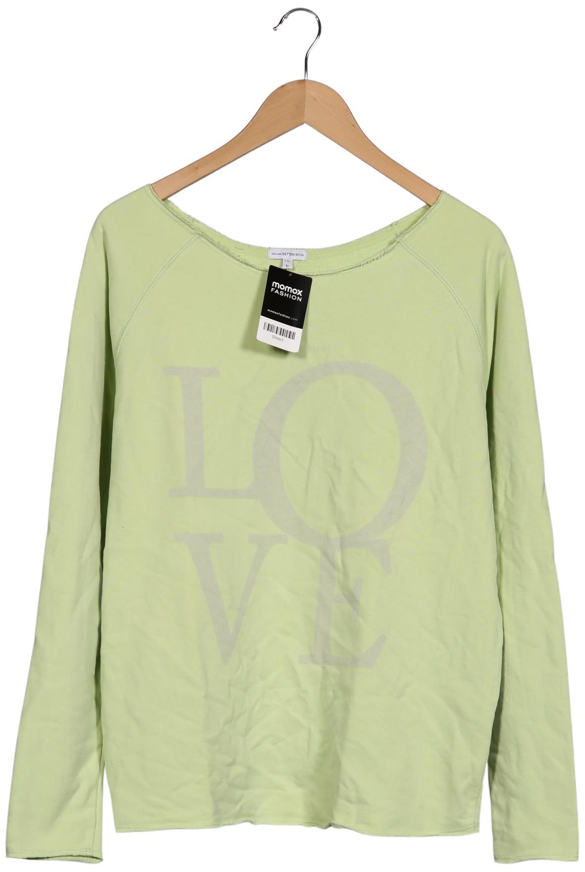 

Better Rich Damen Sweatshirt, hellgrün, Gr. 42