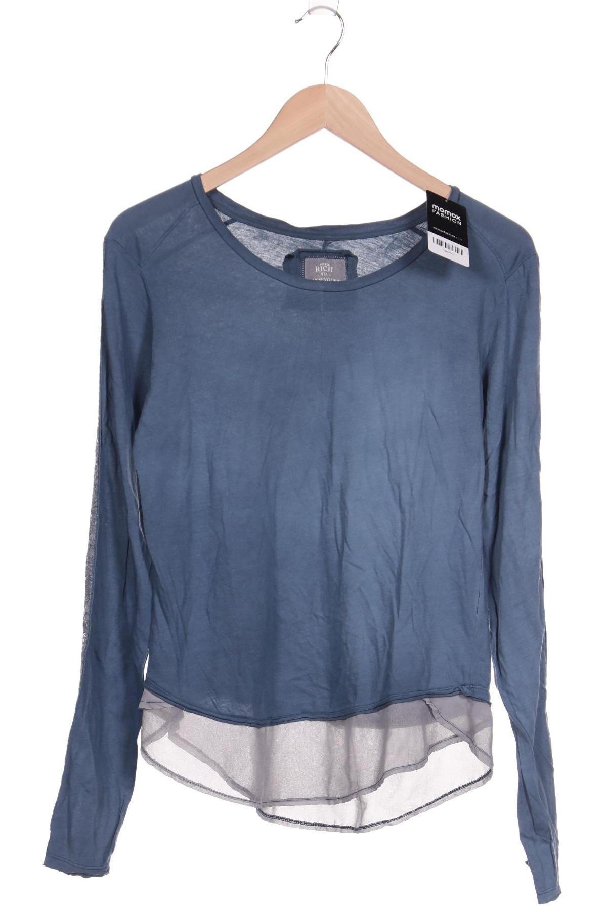 

Better Rich Damen Langarmshirt, blau, Gr. 36