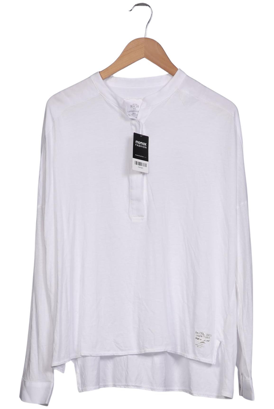 

Better Rich Damen Langarmshirt, weiß, Gr. 36