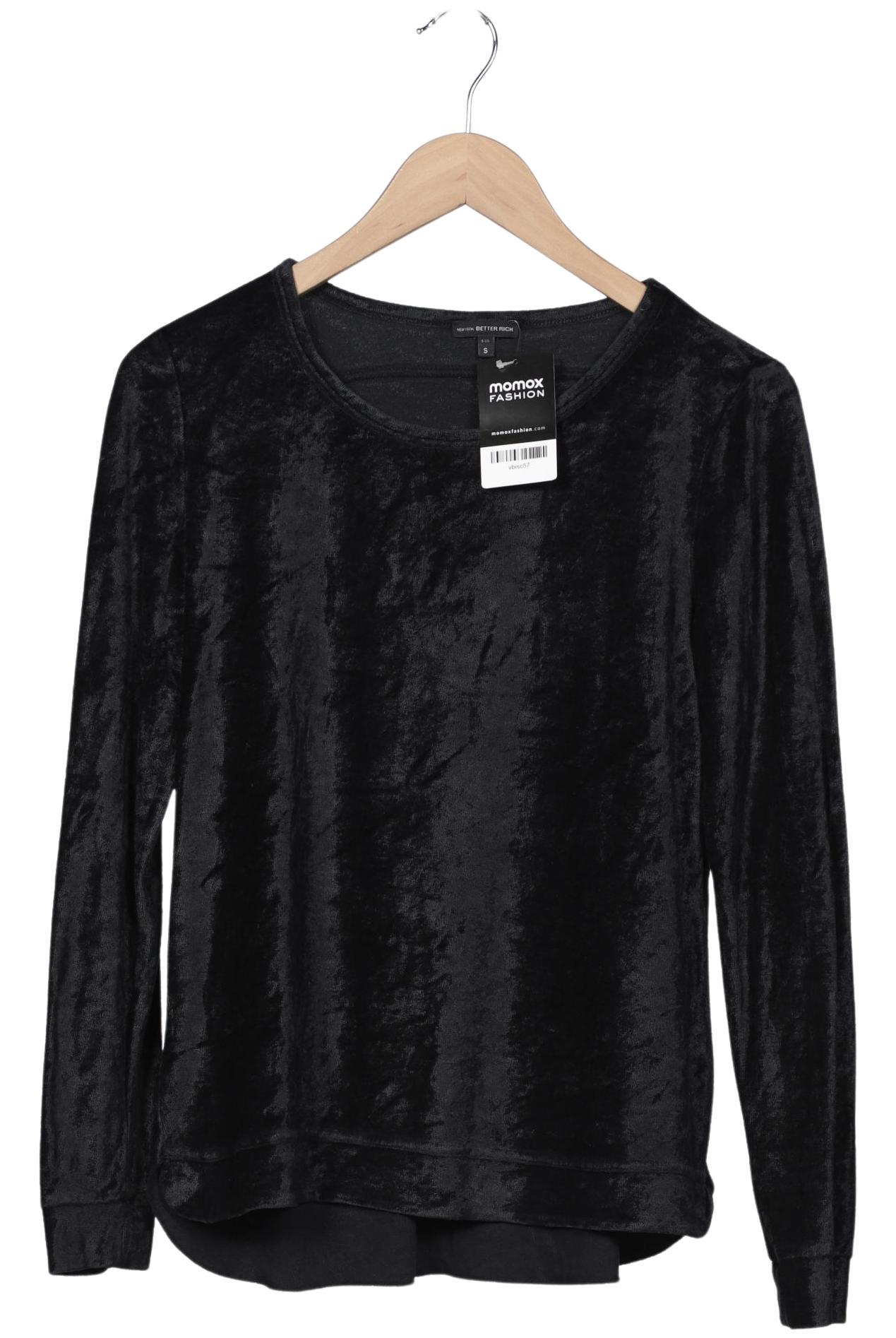

Better Rich Damen Langarmshirt, schwarz, Gr. 36