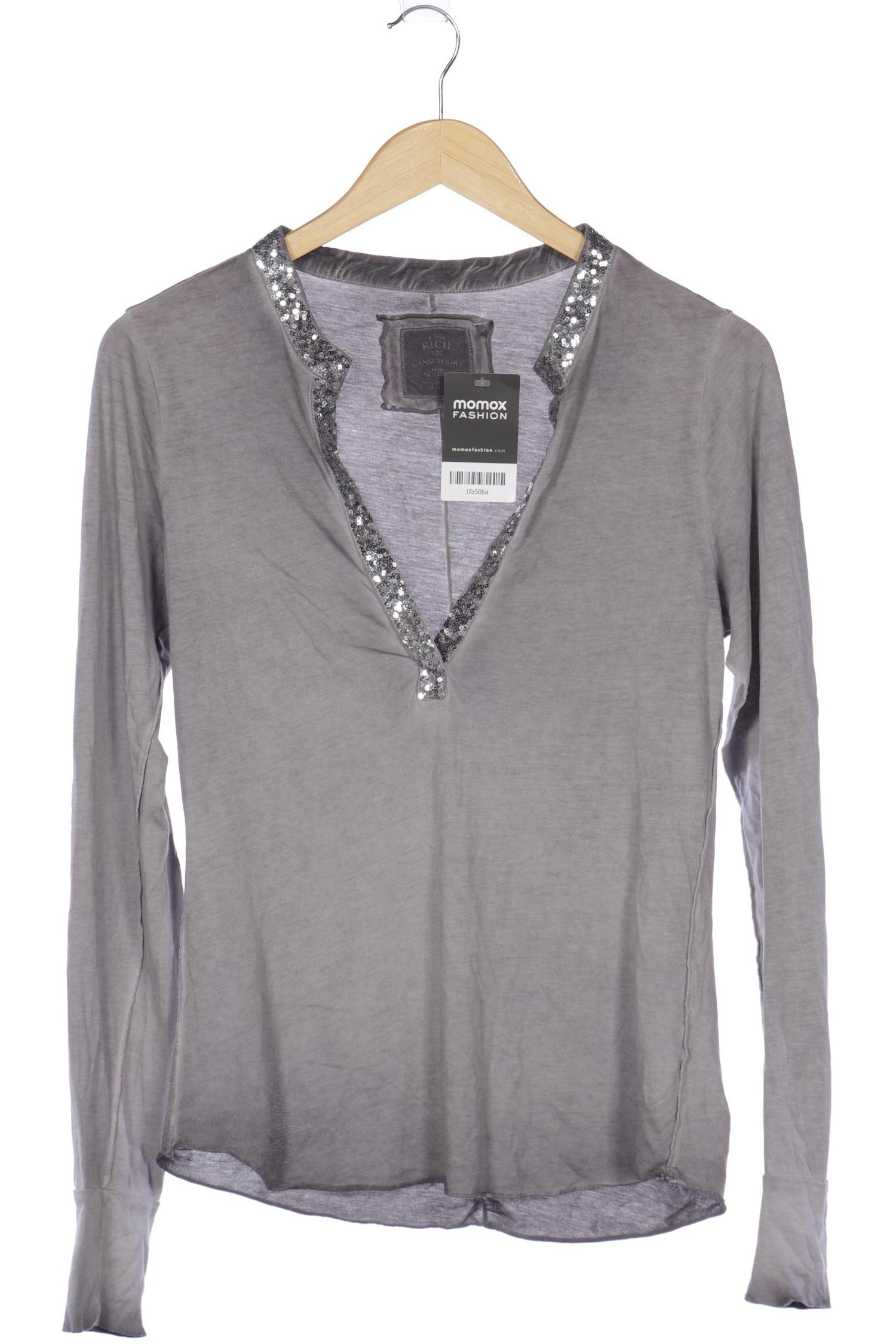 

Better Rich Damen Langarmshirt, grau, Gr. 38