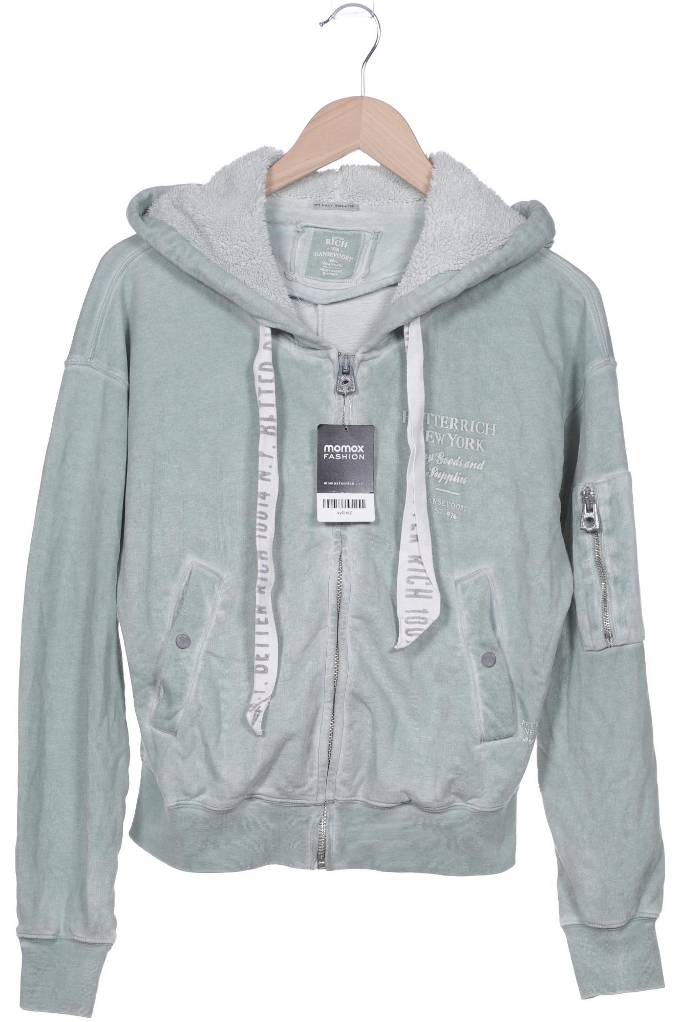 

Better Rich Damen Kapuzenpullover, türkis, Gr. 34