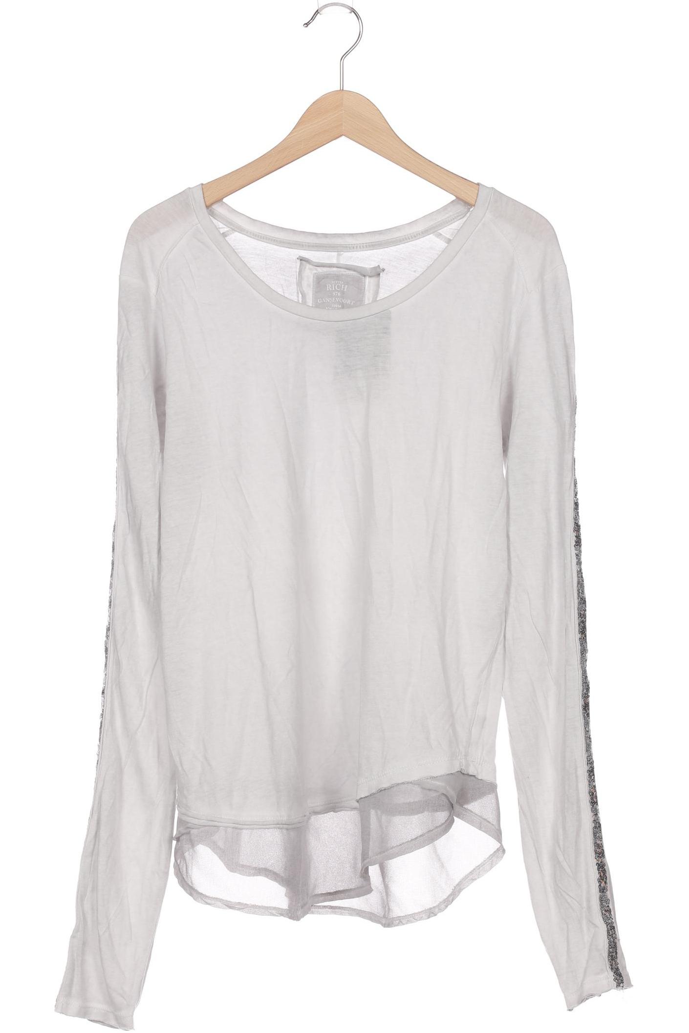 

Better Rich Damen Langarmshirt, grau, Gr. 38