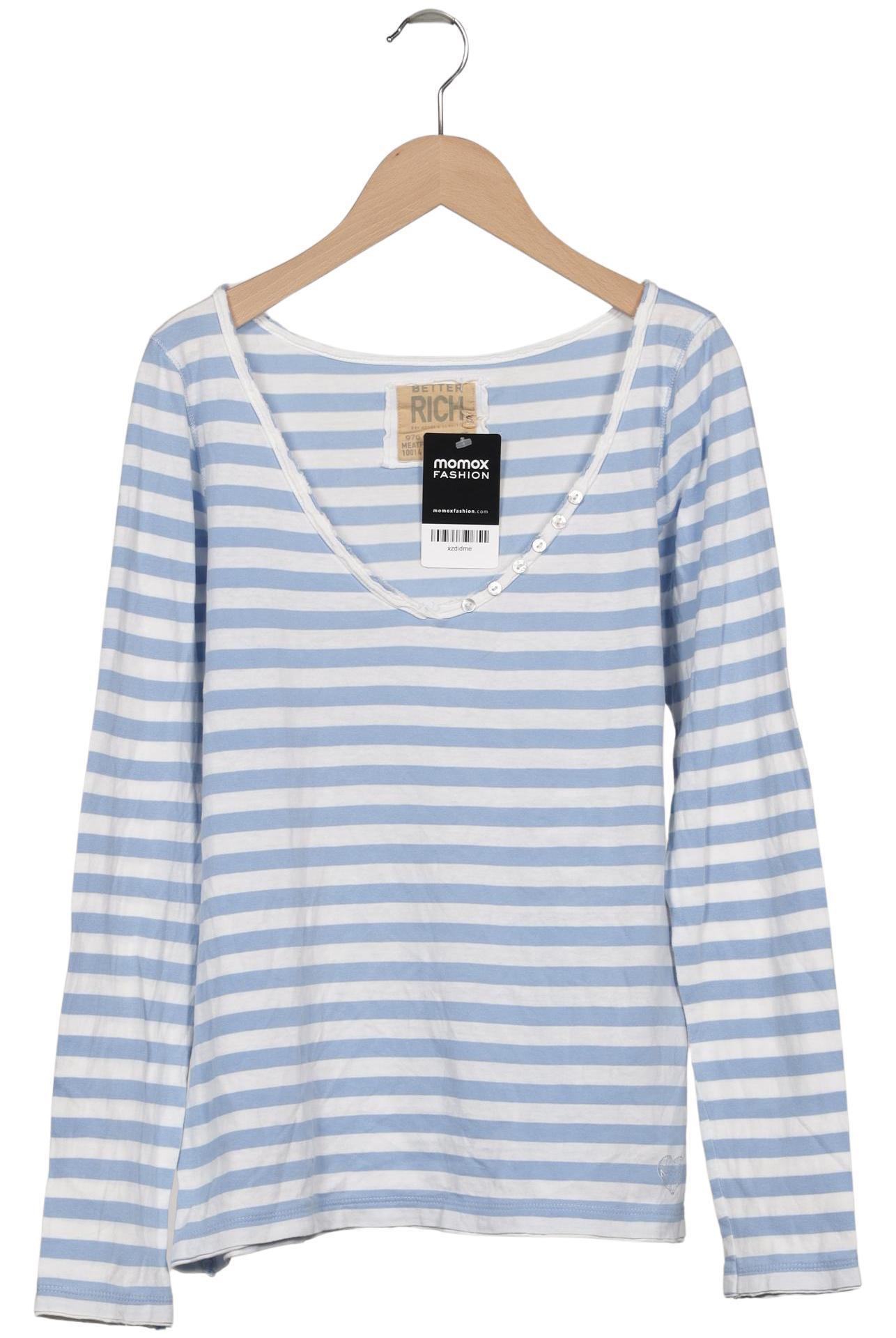 

Better Rich Damen Langarmshirt, hellblau, Gr. 36