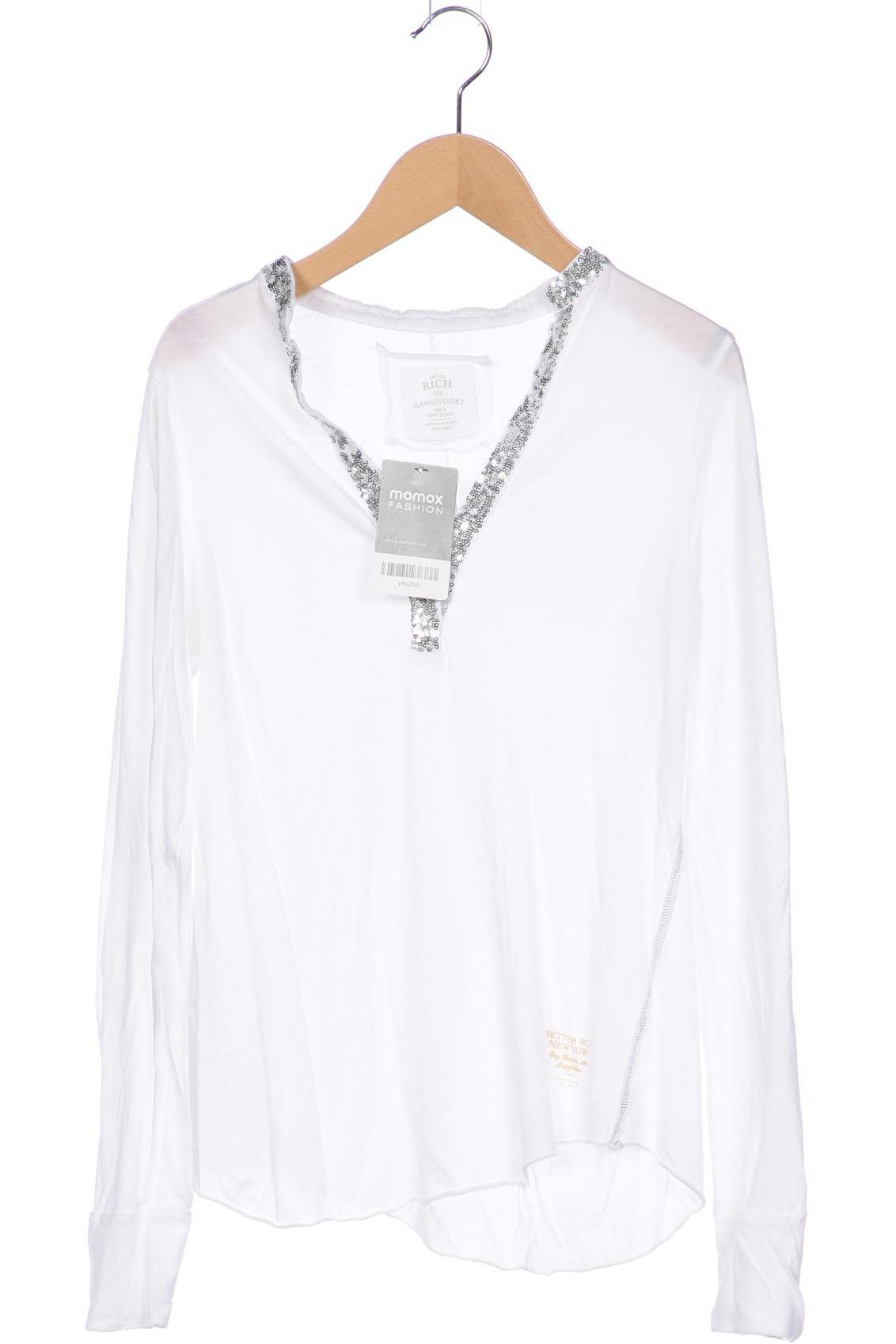 

Better Rich Damen Langarmshirt, weiß