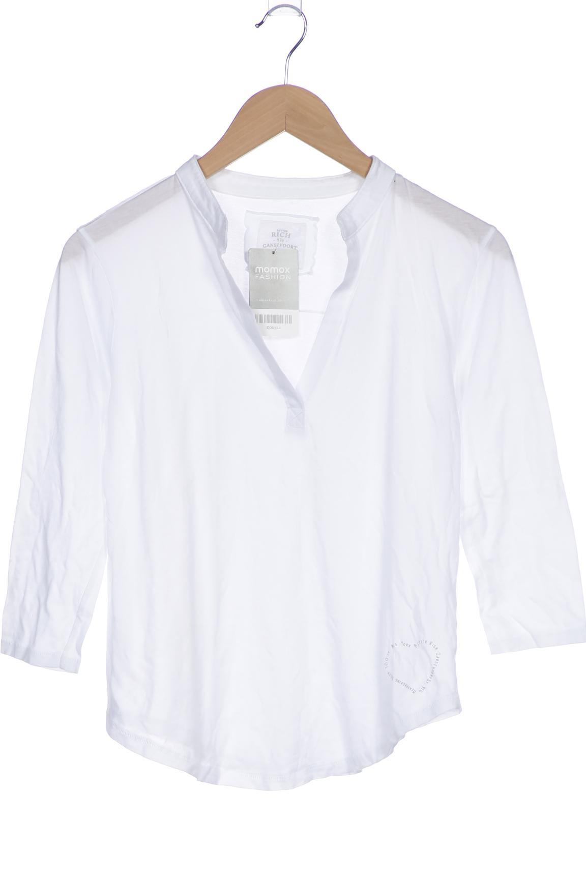 

Better Rich Damen Langarmshirt, weiß, Gr. 36