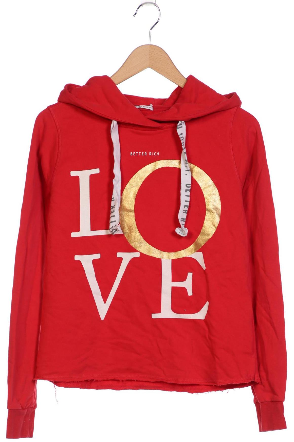 

Better Rich Damen Kapuzenpullover, rot, Gr. 34