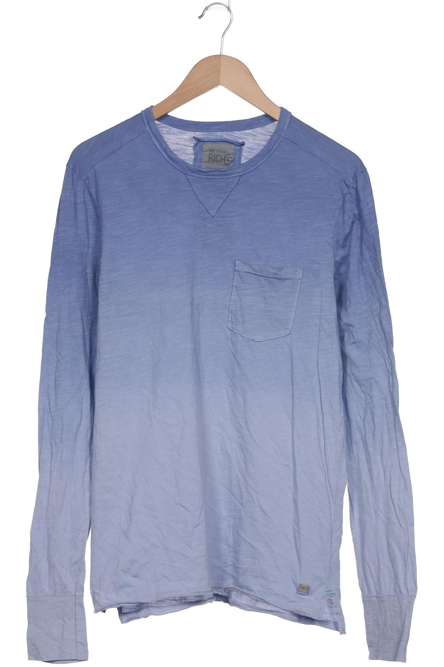 

Better Rich Herren Langarmshirt, blau, Gr. 46