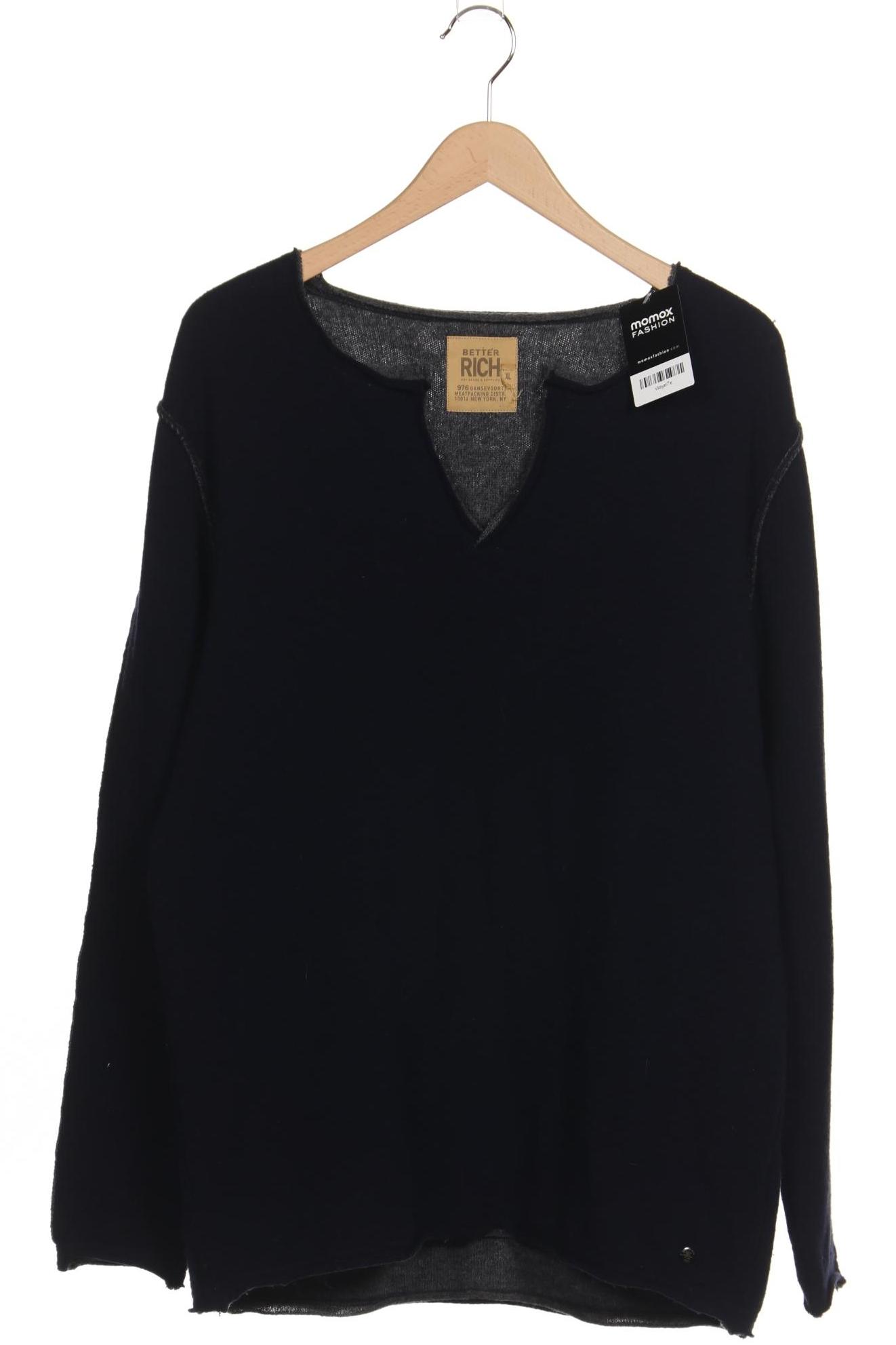 

Better Rich Herren Pullover, marineblau, Gr. 54