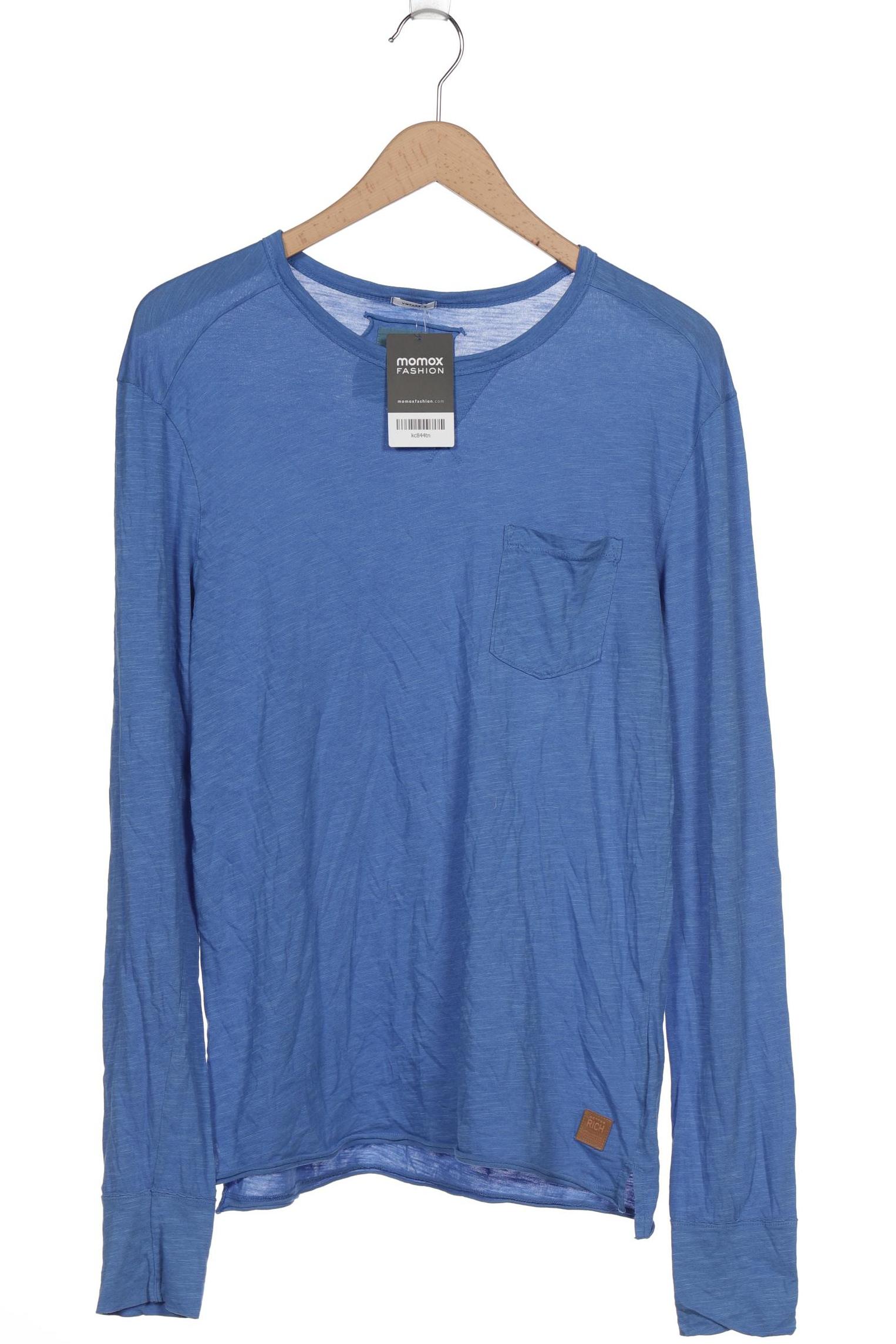 

Better Rich Herren Langarmshirt, blau, Gr. 48