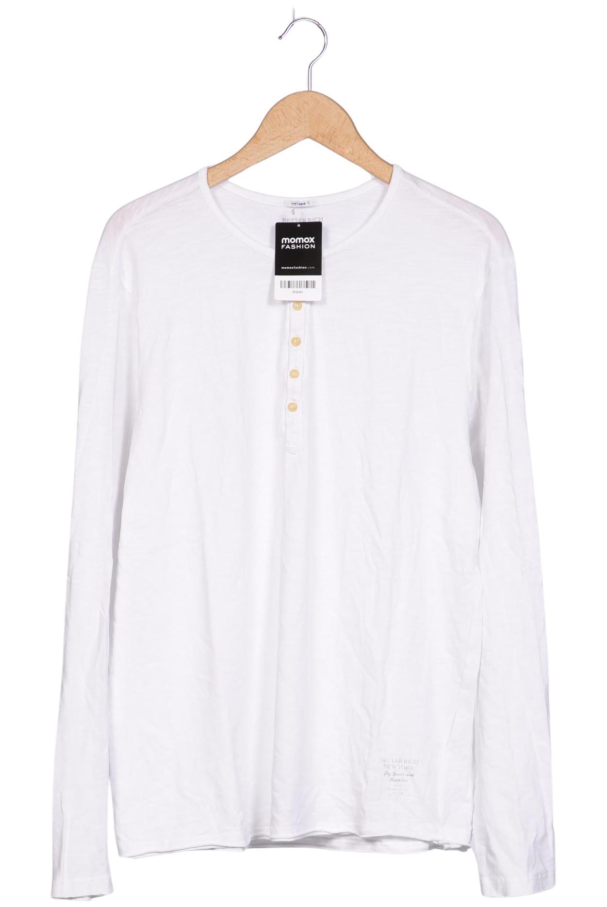 

Better Rich Herren Langarmshirt, weiß, Gr. 52
