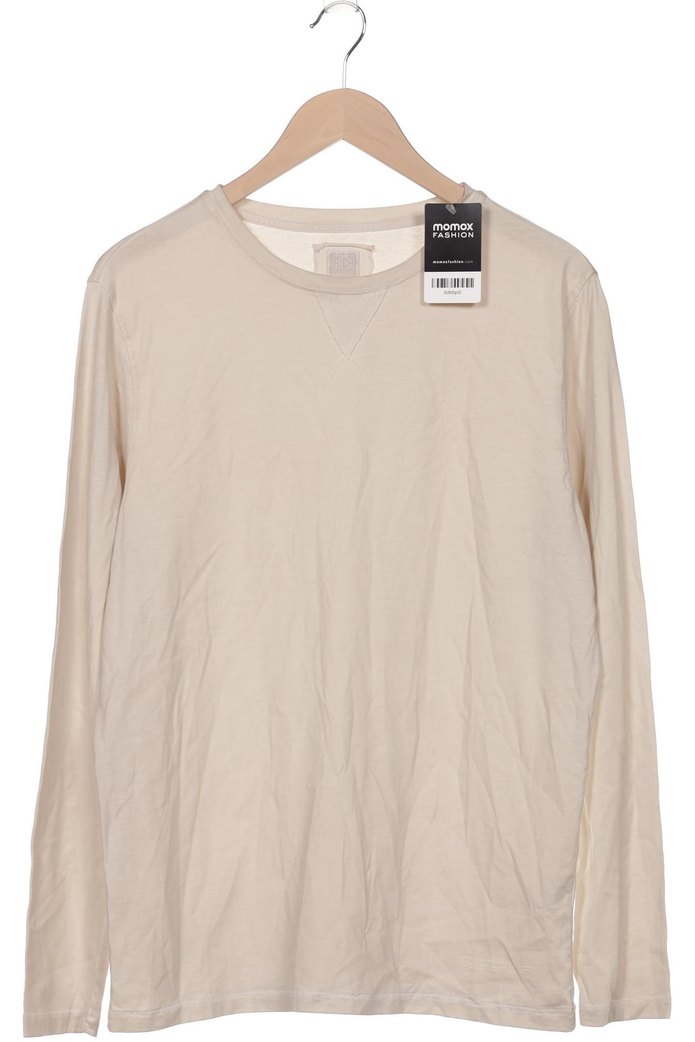 

Better Rich Herren Langarmshirt, beige, Gr. 48