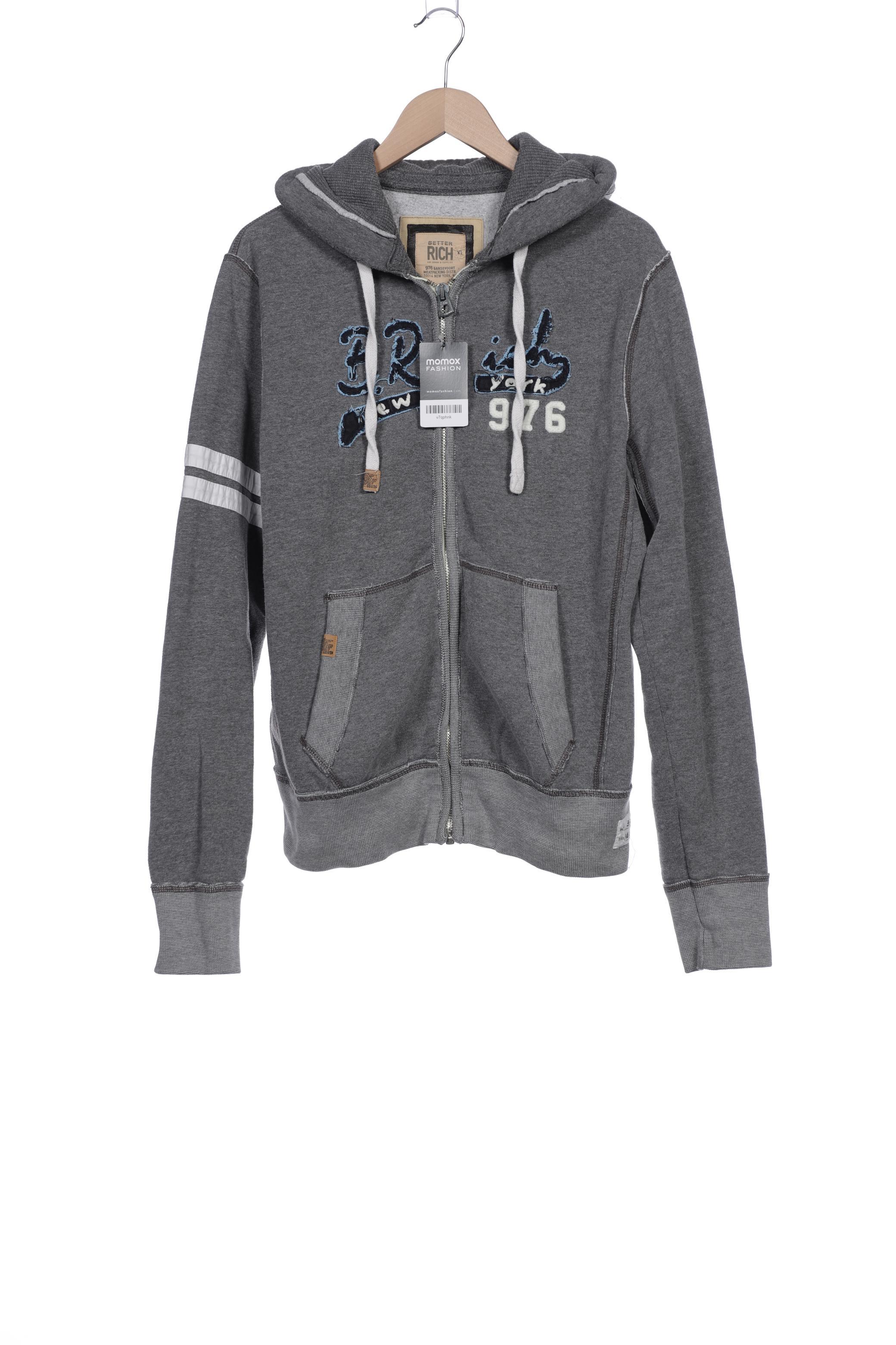 

Better Rich Herren Kapuzenpullover, grau, Gr. 56