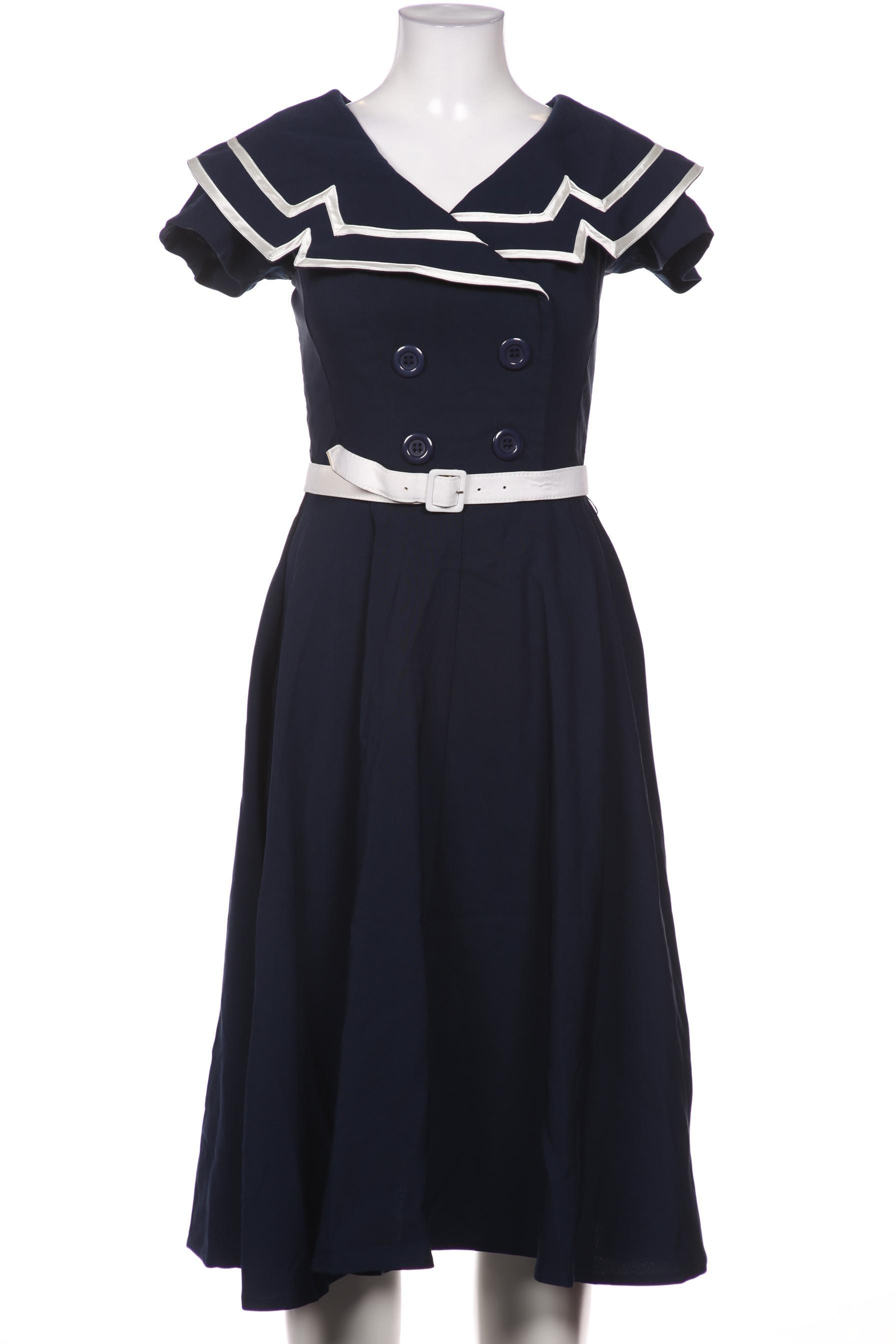 

Bettie page Damen Kleid, marineblau, Gr. 38