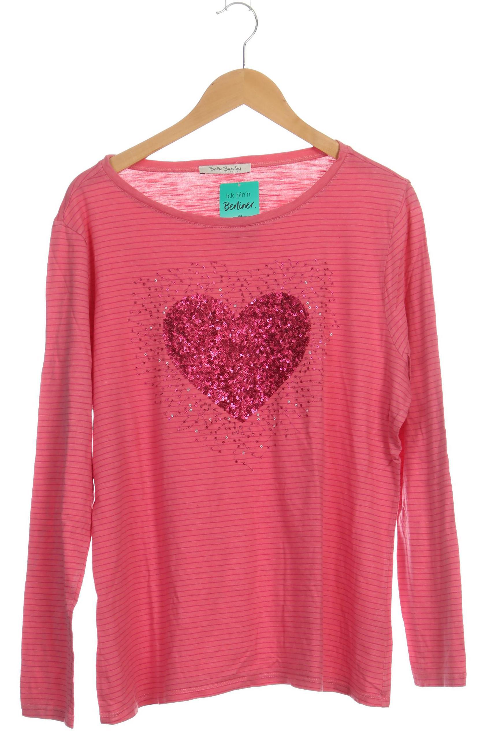 

Betty Barclay Damen Langarmshirt, pink, Gr. 46