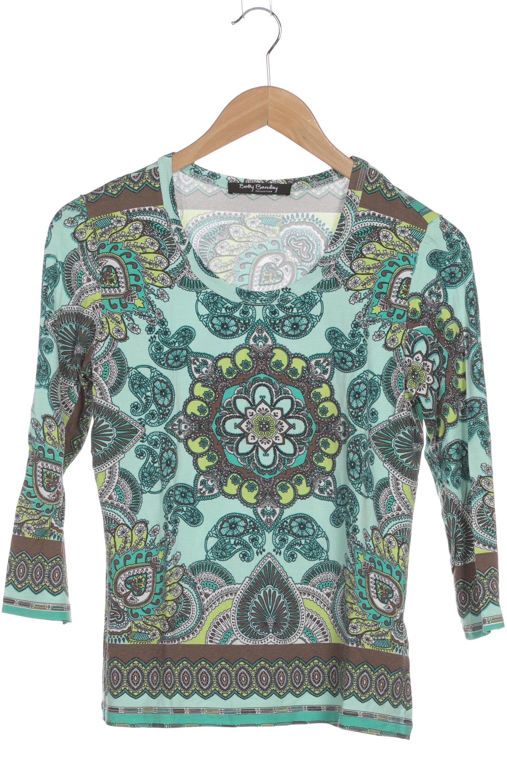 

Betty Barclay Damen Langarmshirt, türkis, Gr. 36