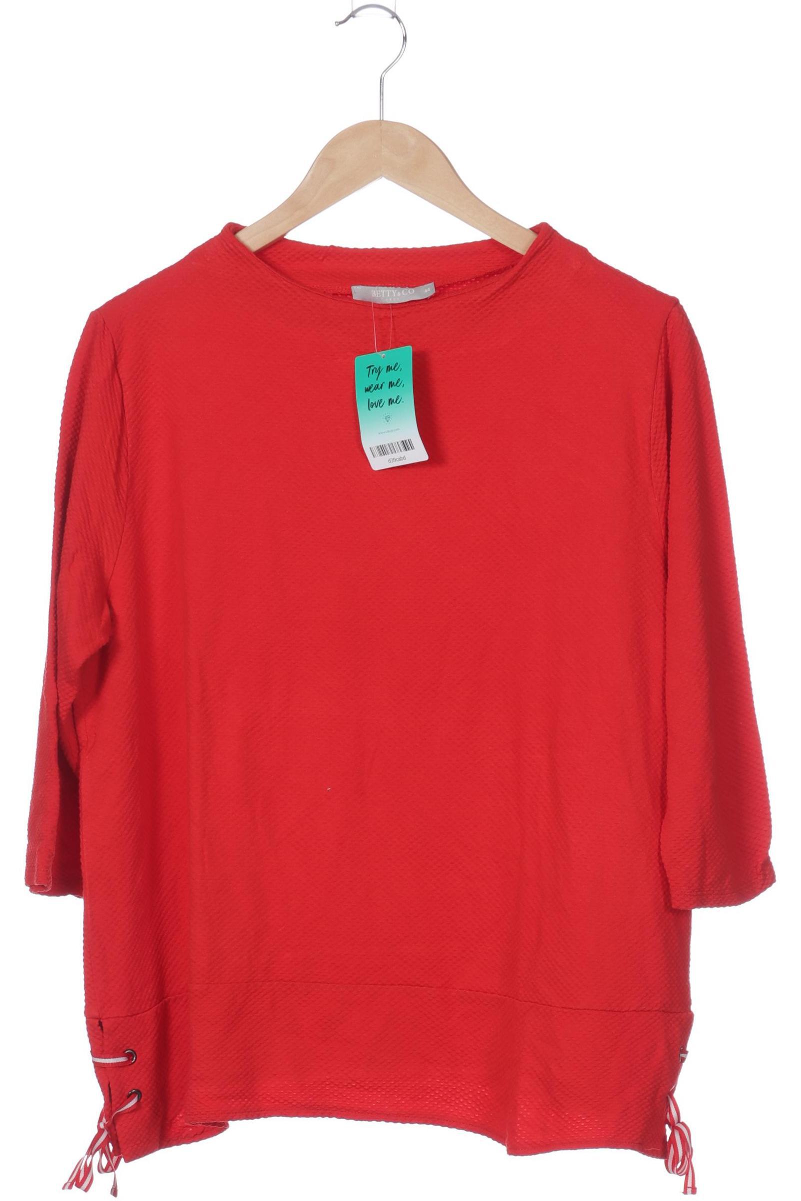 

Betty Barclay Damen Langarmshirt, rot, Gr. 44