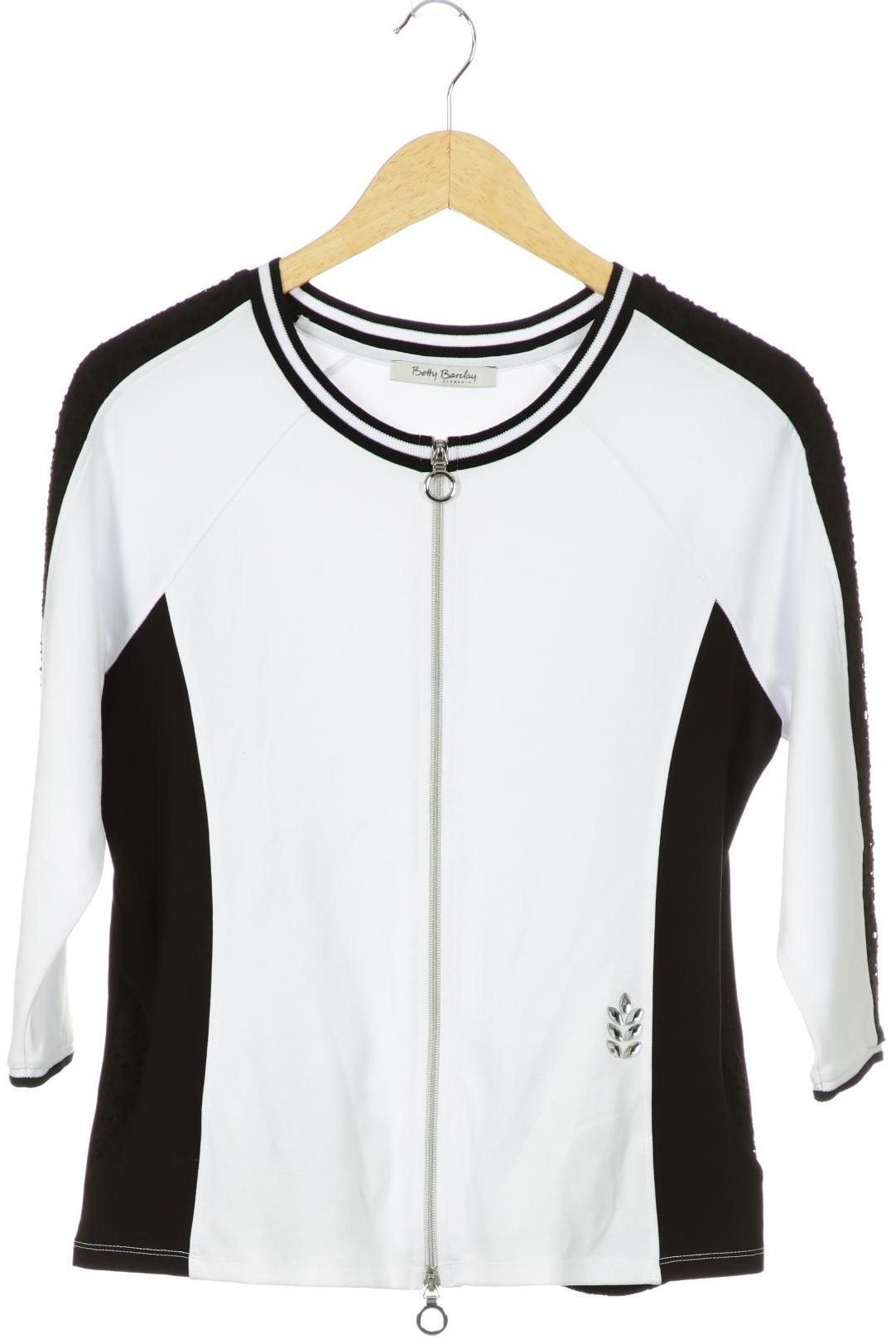 

Betty Barclay Damen Sweatshirt, weiß, Gr. 40