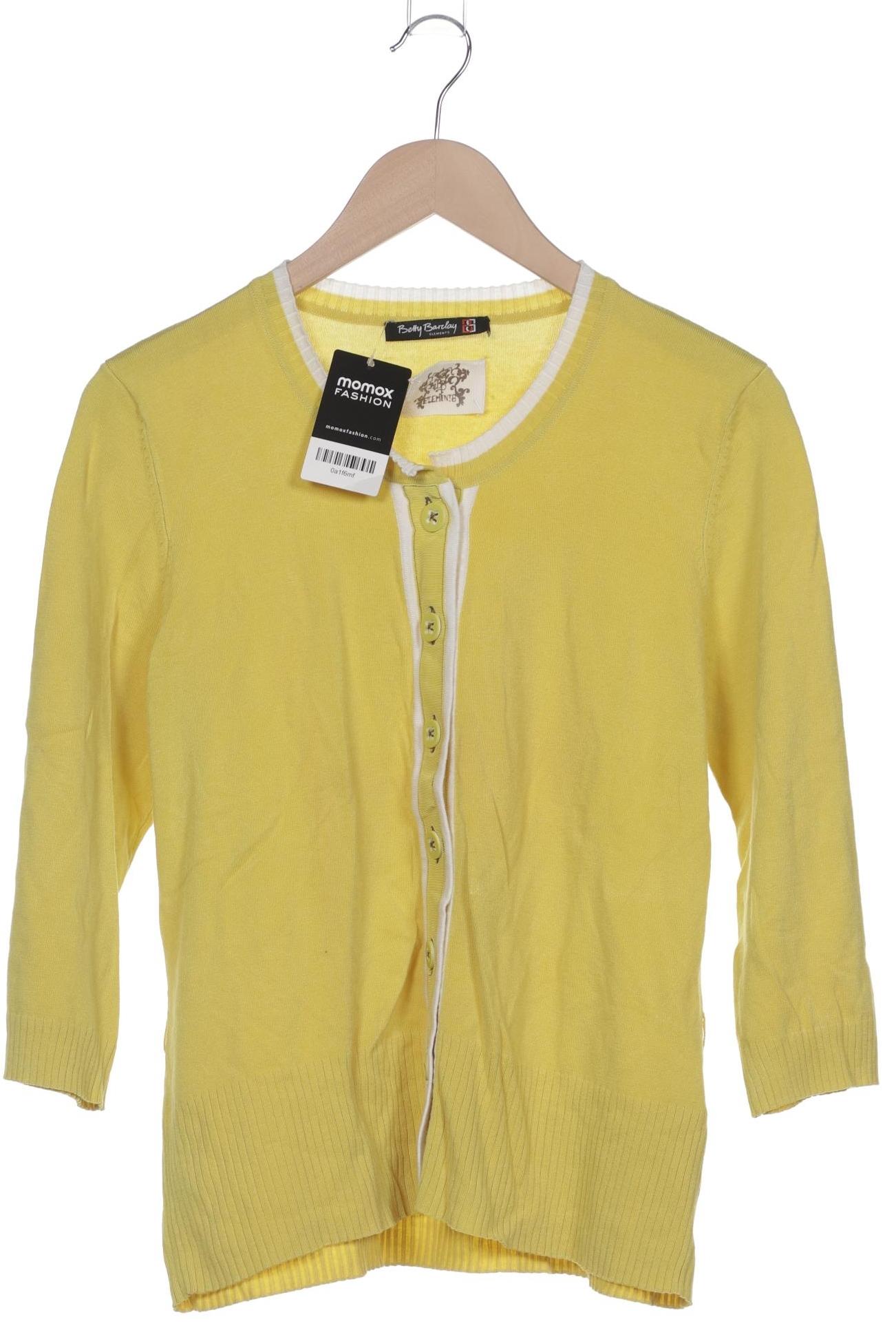 

Betty Barclay Damen Strickjacke, gelb, Gr. 42
