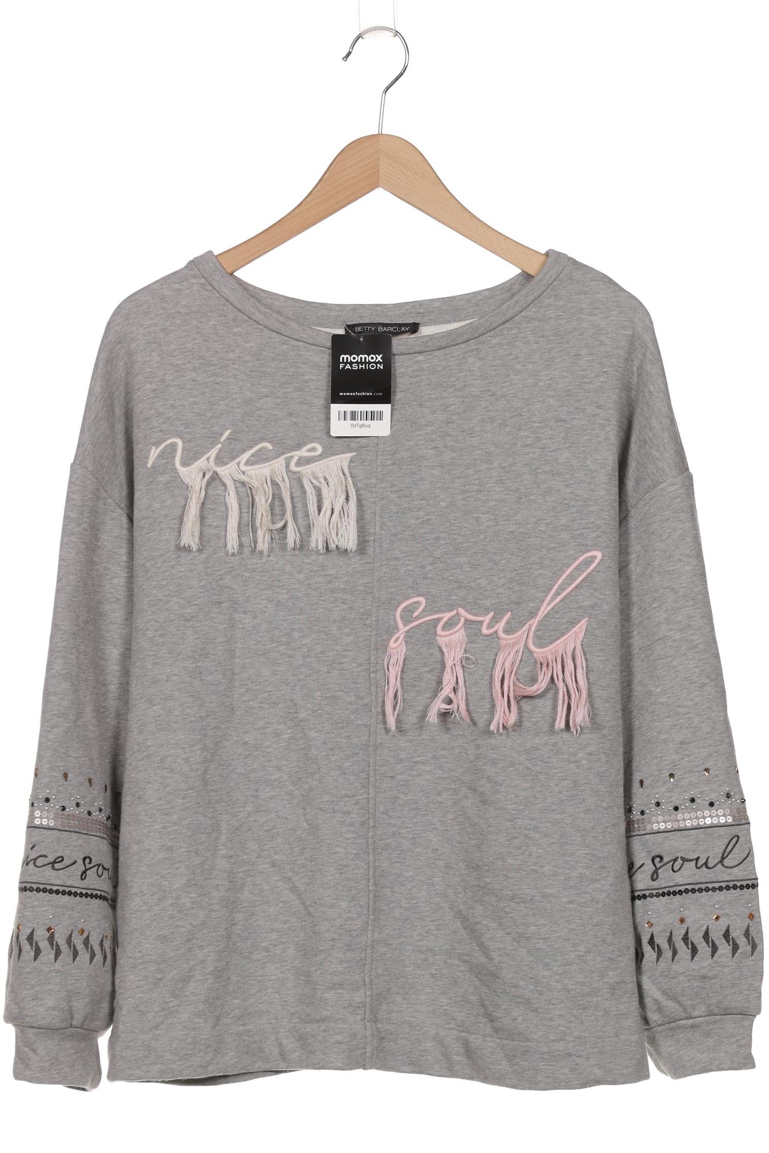

Betty Barclay Damen Sweatshirt, grau, Gr. 44