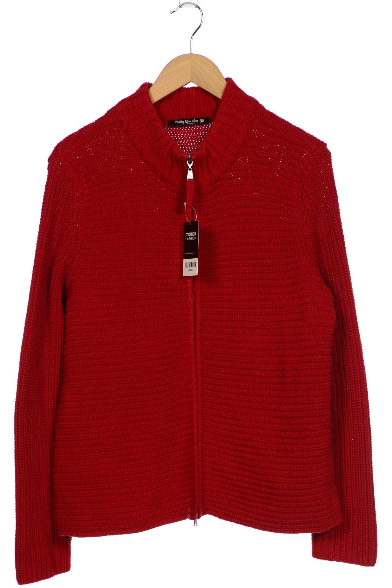 

Betty Barclay Damen Strickjacke, rot, Gr. 44