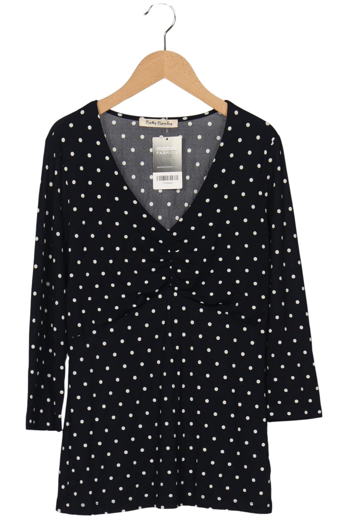 

Betty Barclay Damen Langarmshirt, marineblau, Gr. 38