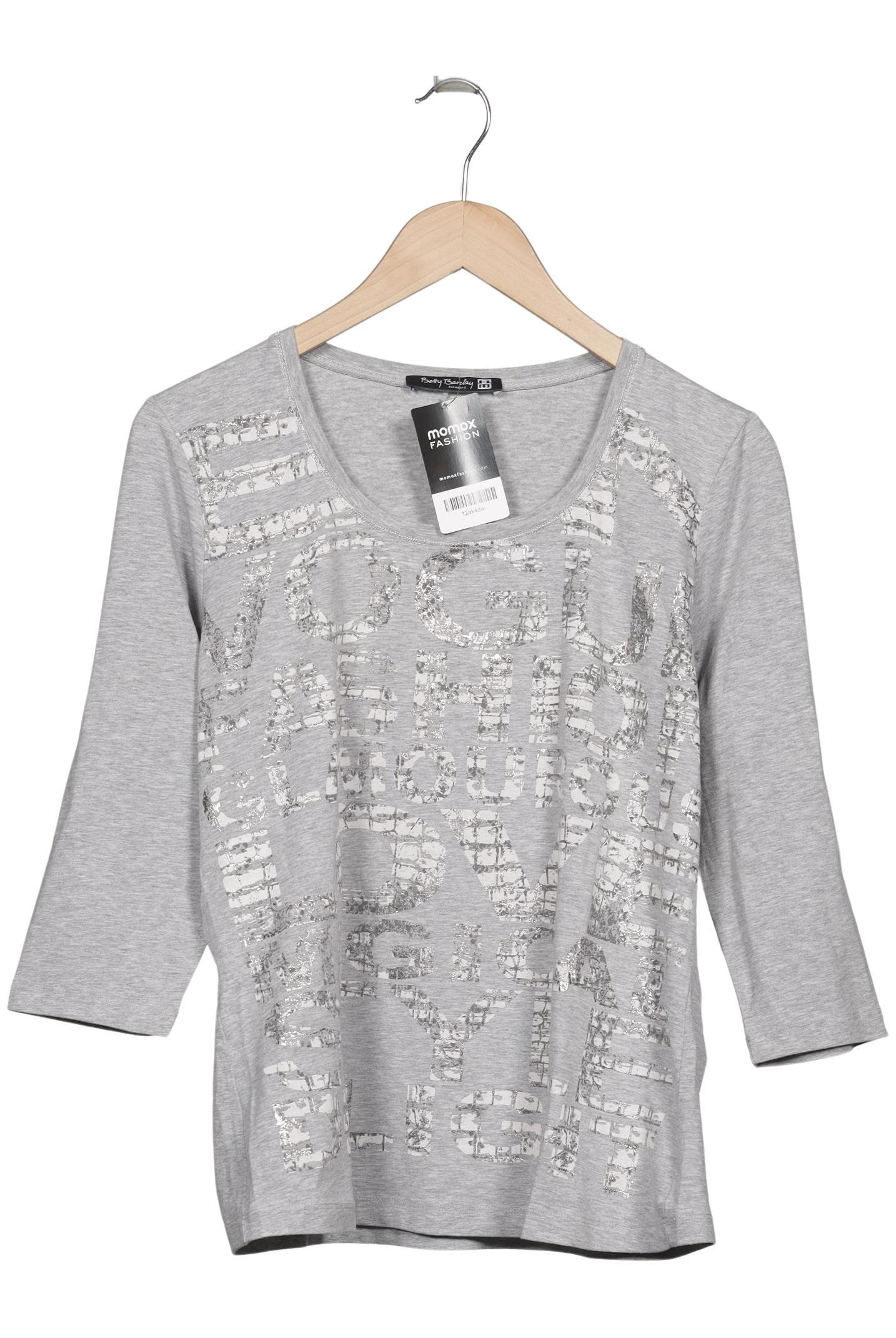 

Betty Barclay Damen Langarmshirt, grau, Gr. 42