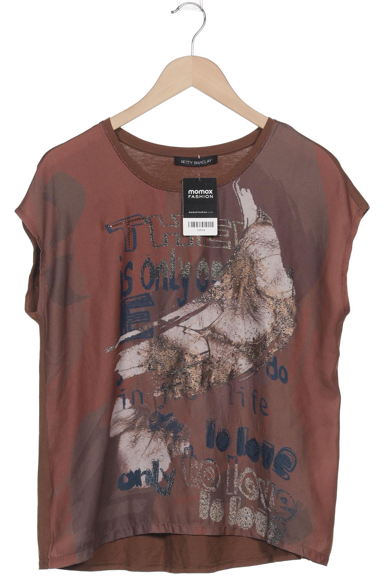 

Betty Barclay Damen T-Shirt, braun, Gr. 40