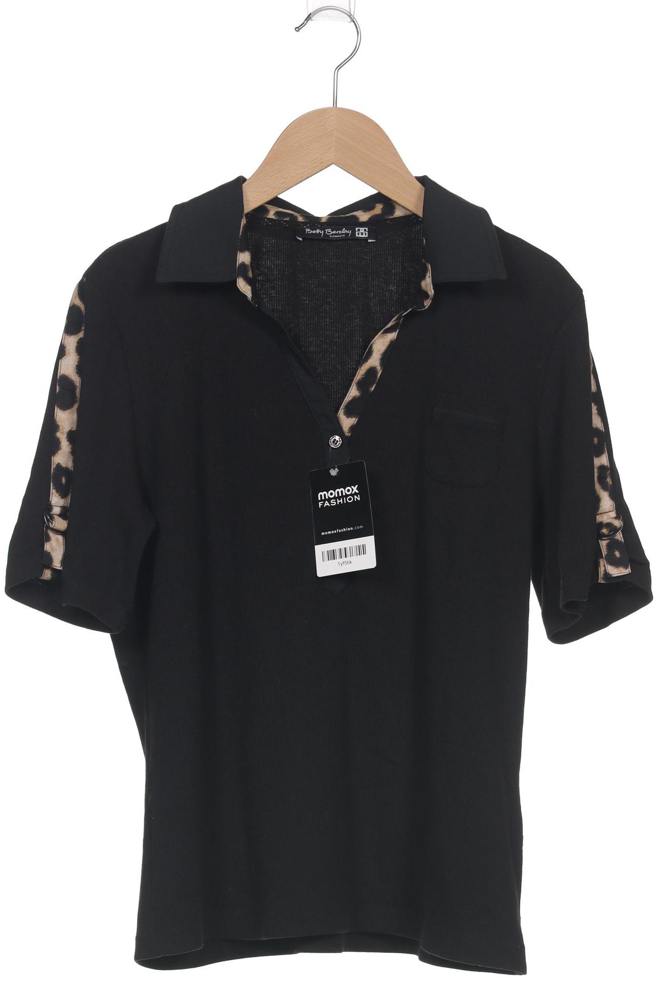 

Betty Barclay Damen Poloshirt, schwarz, Gr. 40