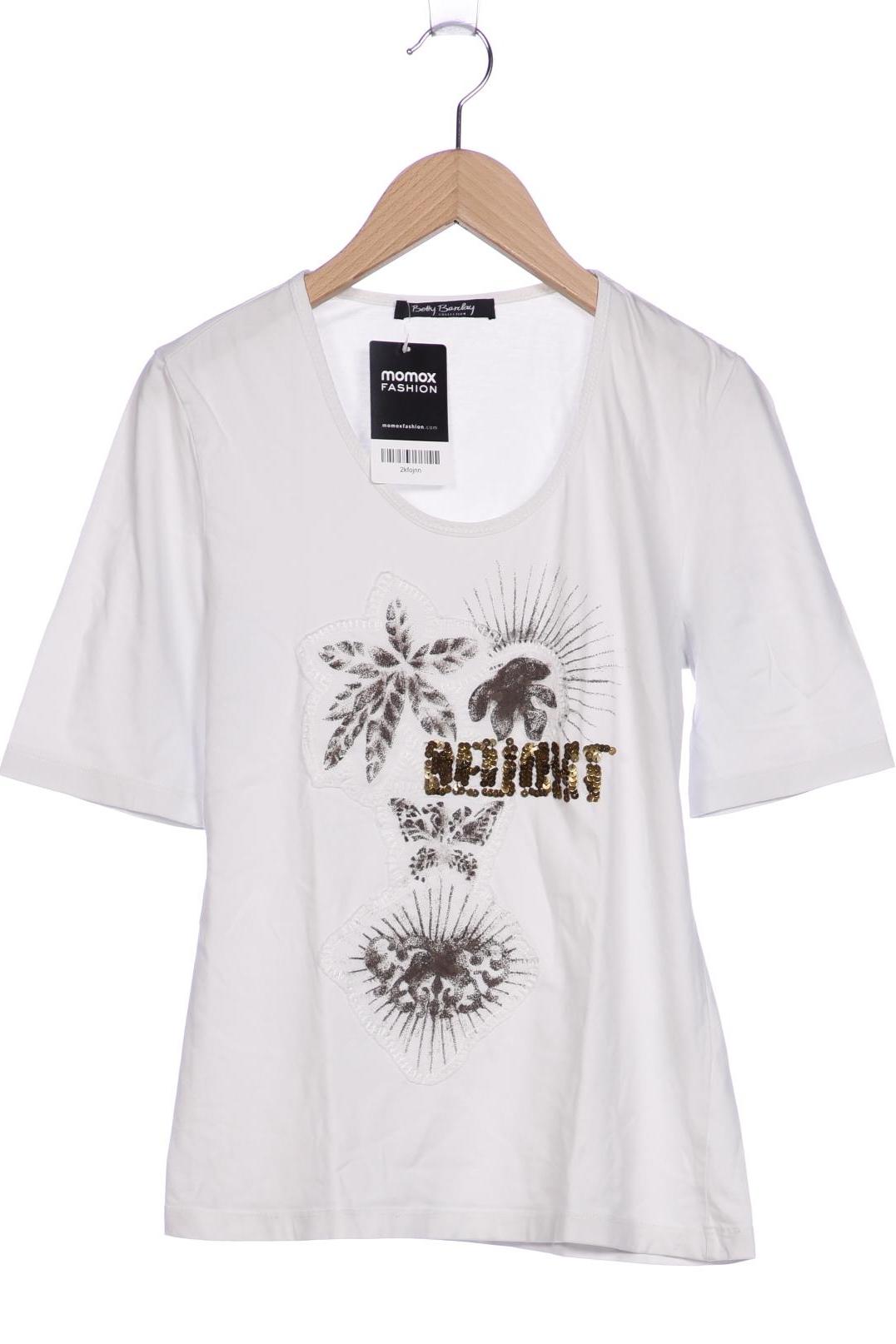 

Betty Barclay Damen T-Shirt, weiß, Gr. 36