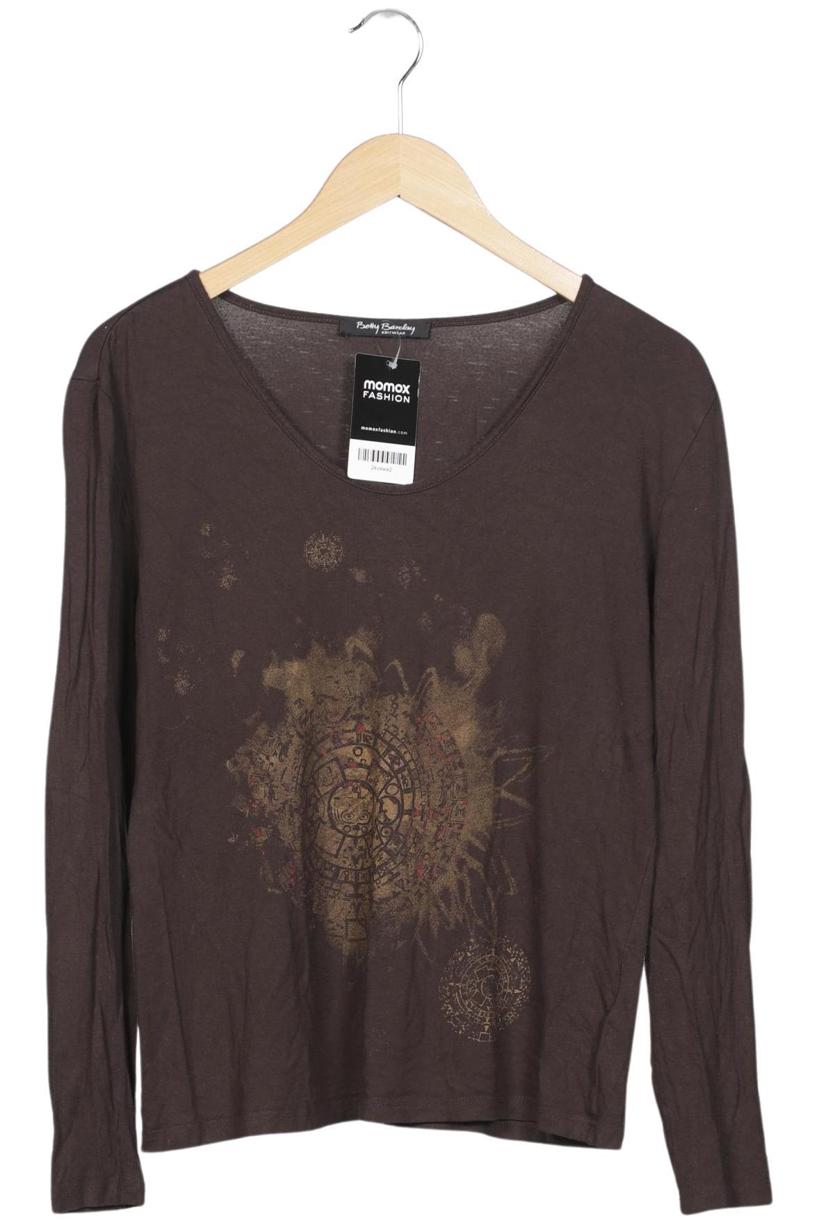 

Betty Barclay Damen Langarmshirt, braun, Gr. 42