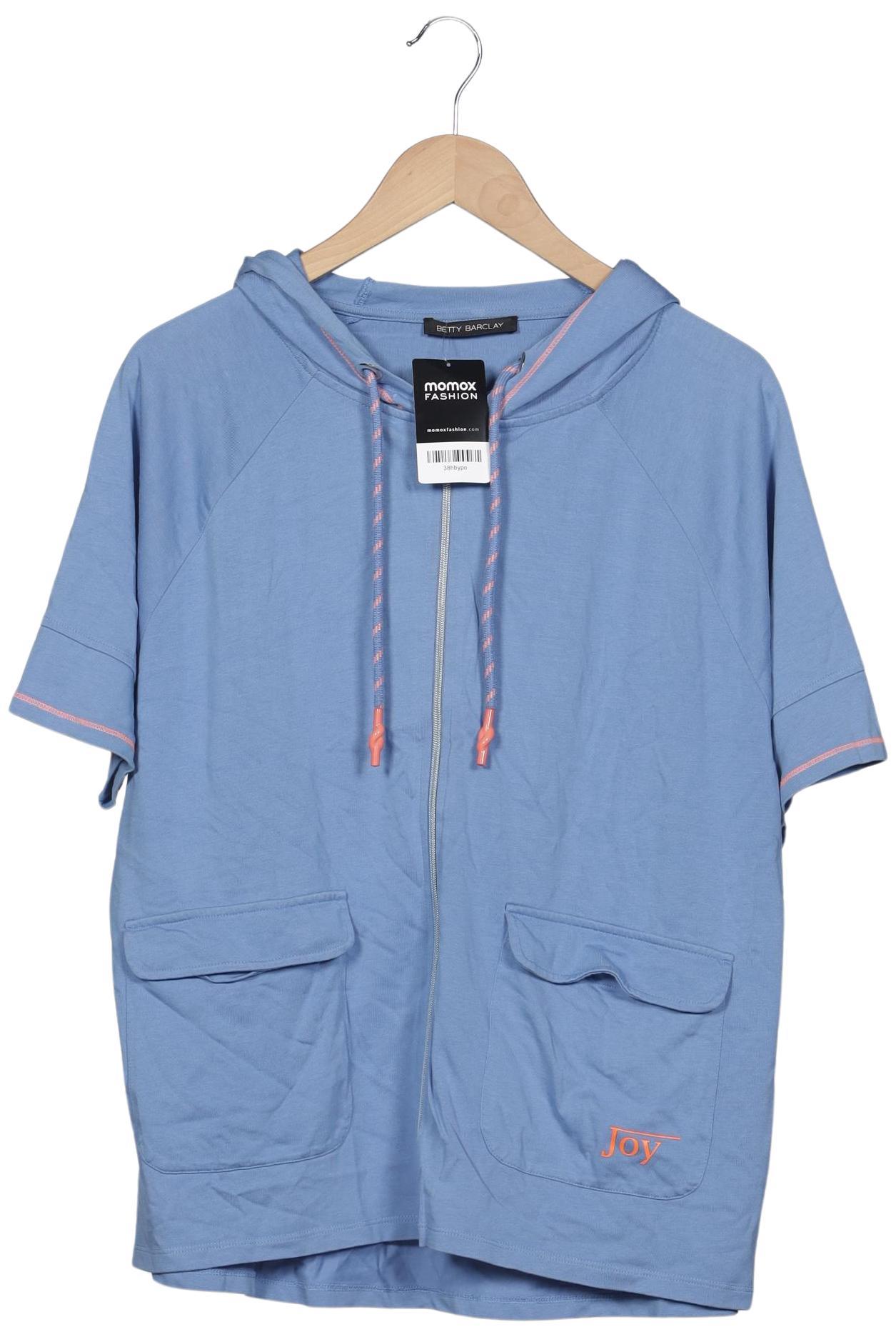 

Betty Barclay Damen Kapuzenpullover, blau, Gr. 48