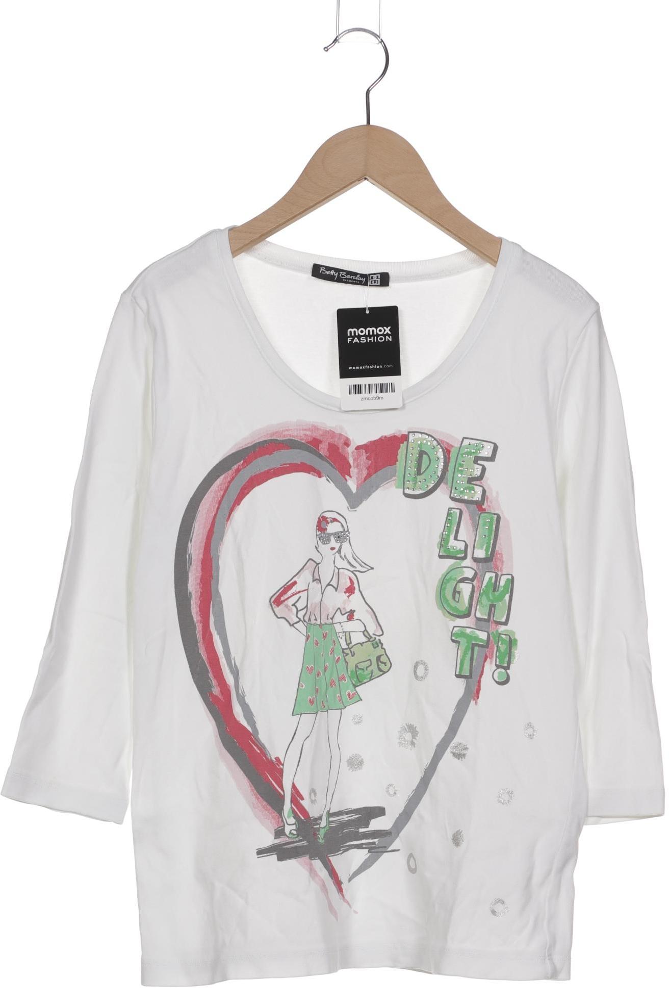 

Betty Barclay Damen Langarmshirt, weiß, Gr. 42