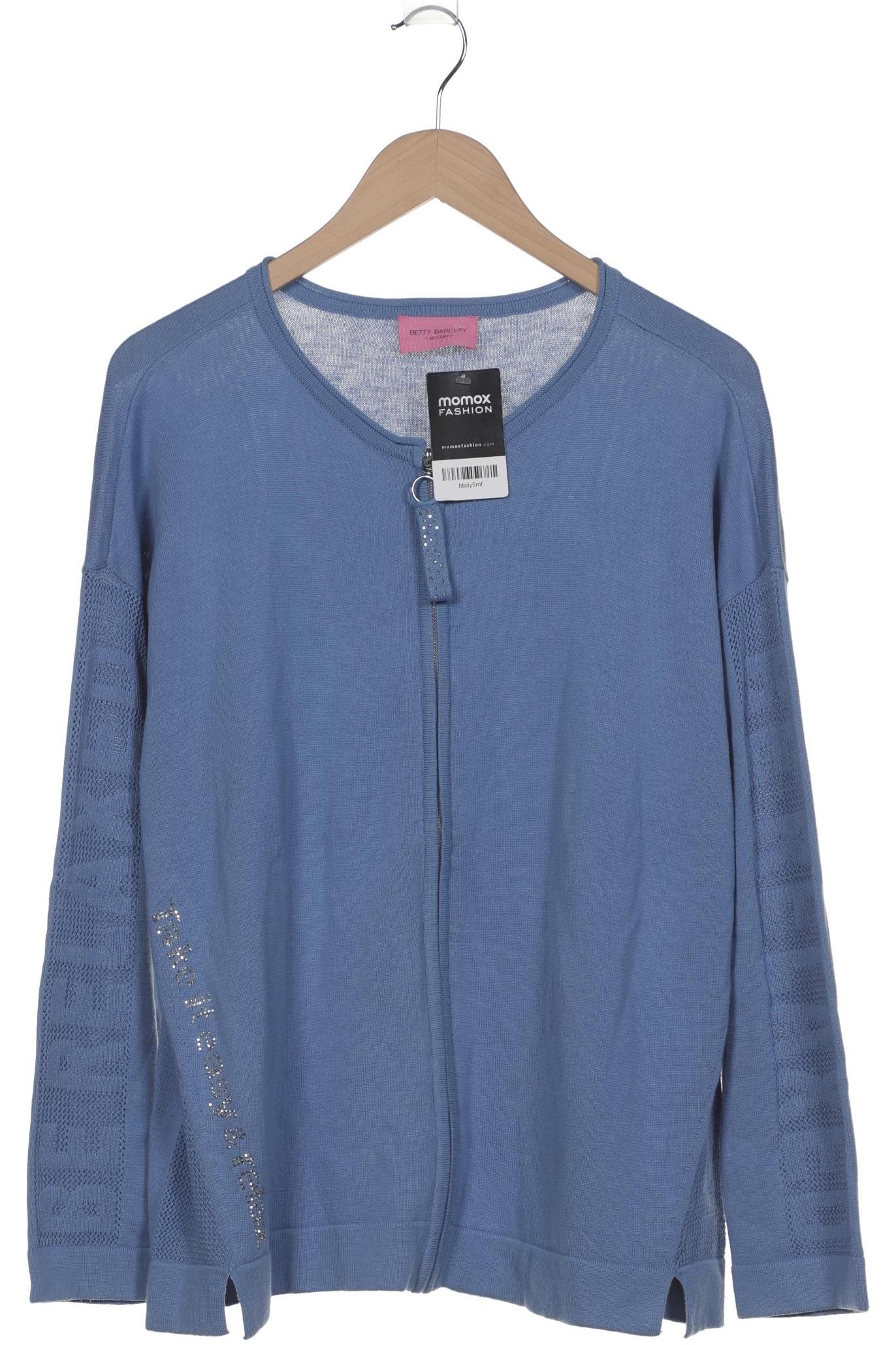 

Betty Barclay Damen Strickjacke, blau, Gr. 44