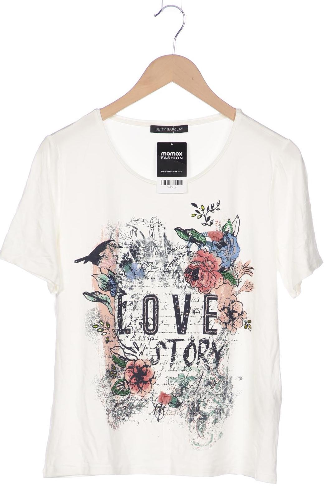 

Betty Barclay Damen T-Shirt, weiß, Gr. 42