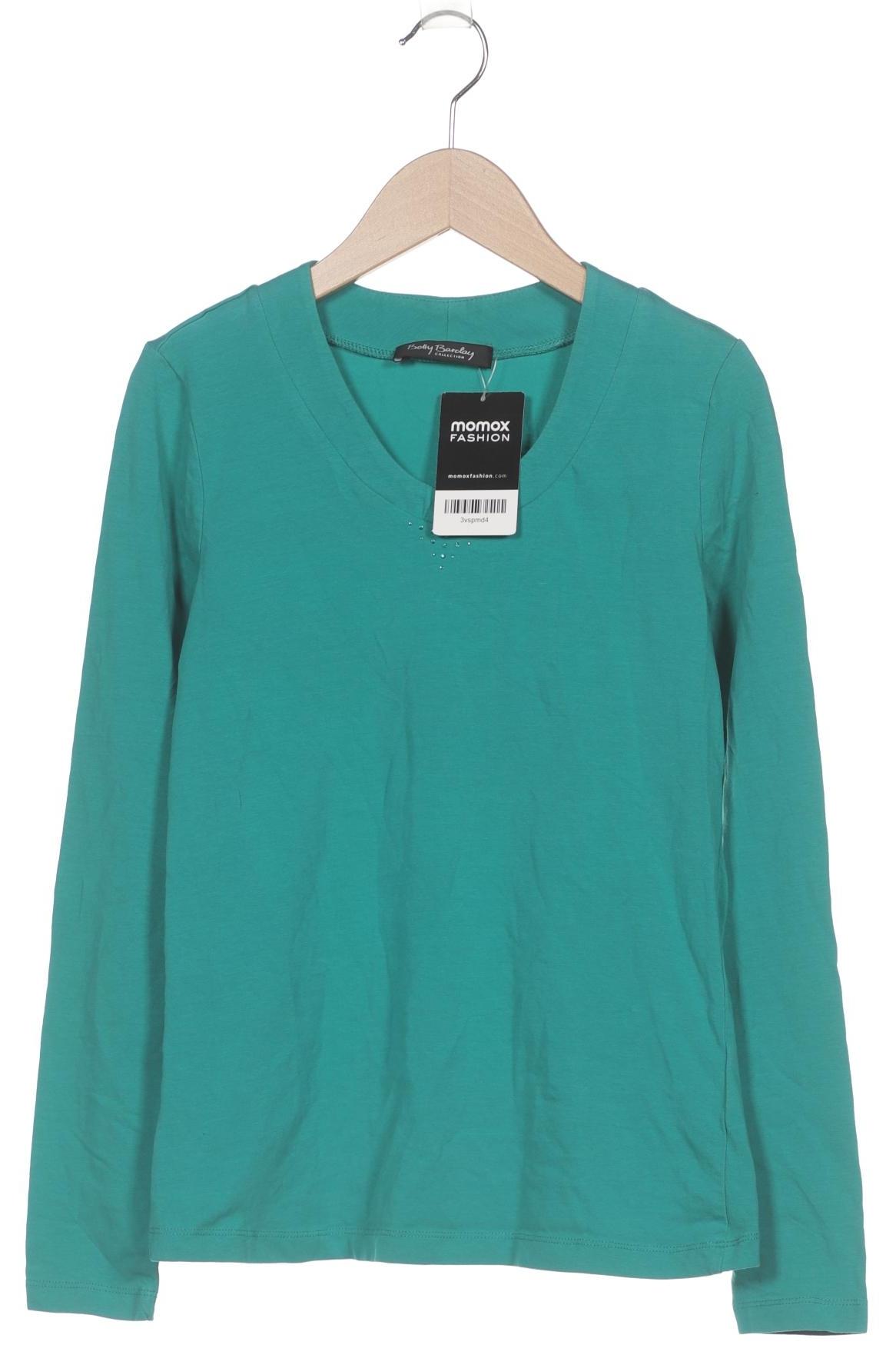 

Betty Barclay Damen Langarmshirt, türkis, Gr. 34
