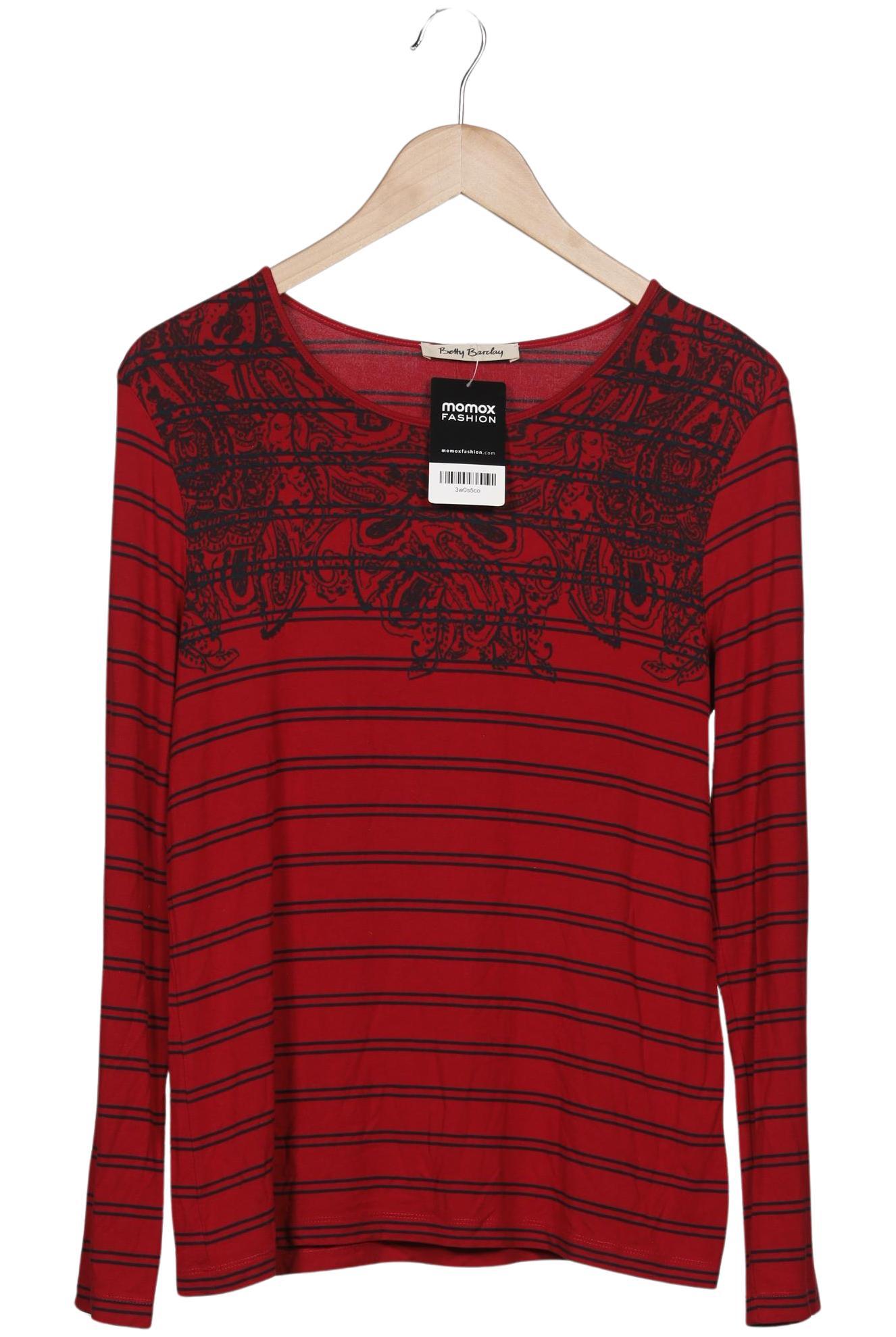 

Betty Barclay Damen Langarmshirt, rot, Gr. 38