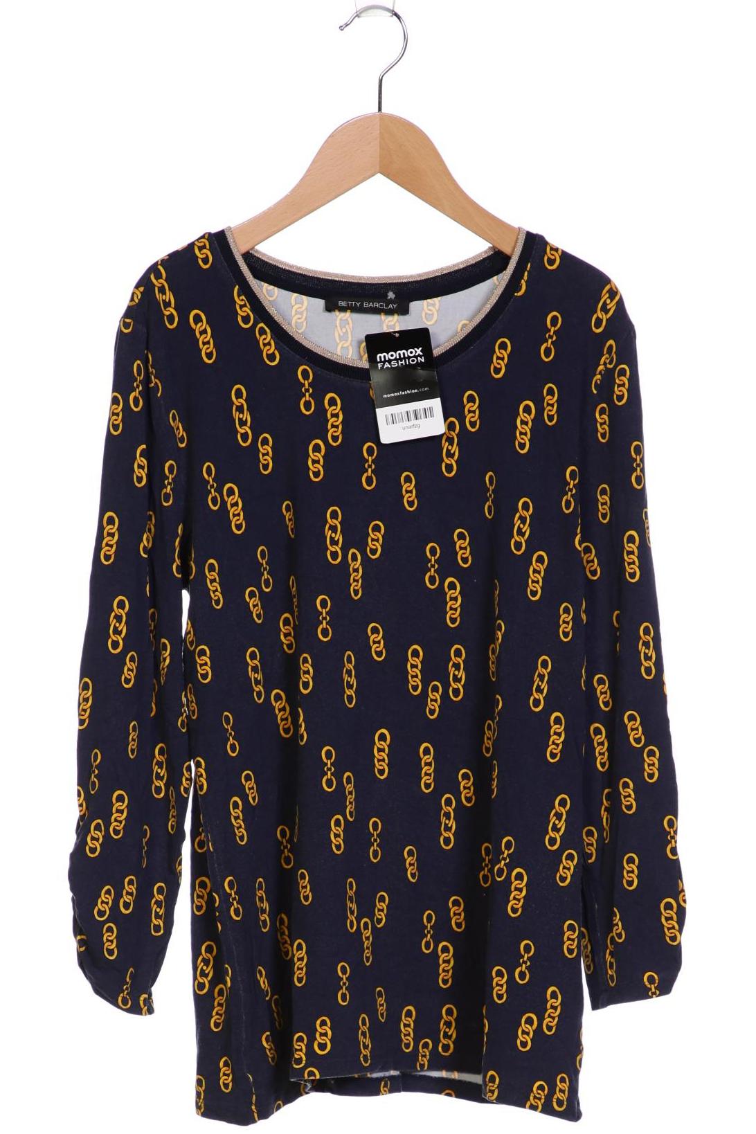 

Betty Barclay Damen Langarmshirt, marineblau, Gr. 38