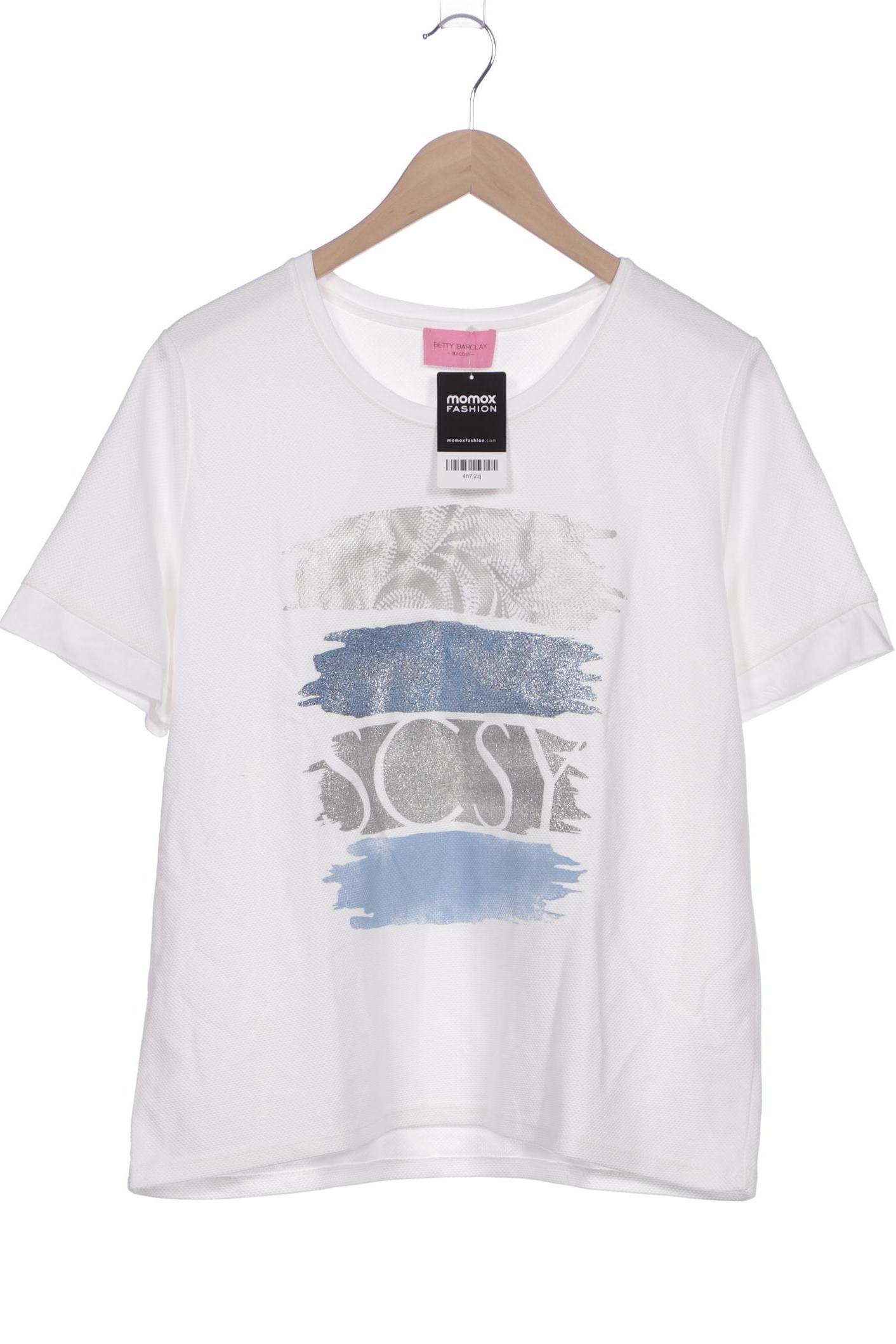 

Betty Barclay Damen T-Shirt, weiß, Gr. 44
