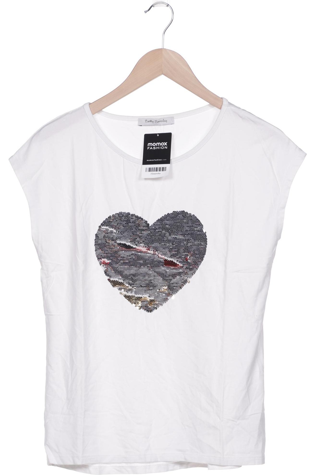 

Betty Barclay Damen T-Shirt, weiß, Gr. 38