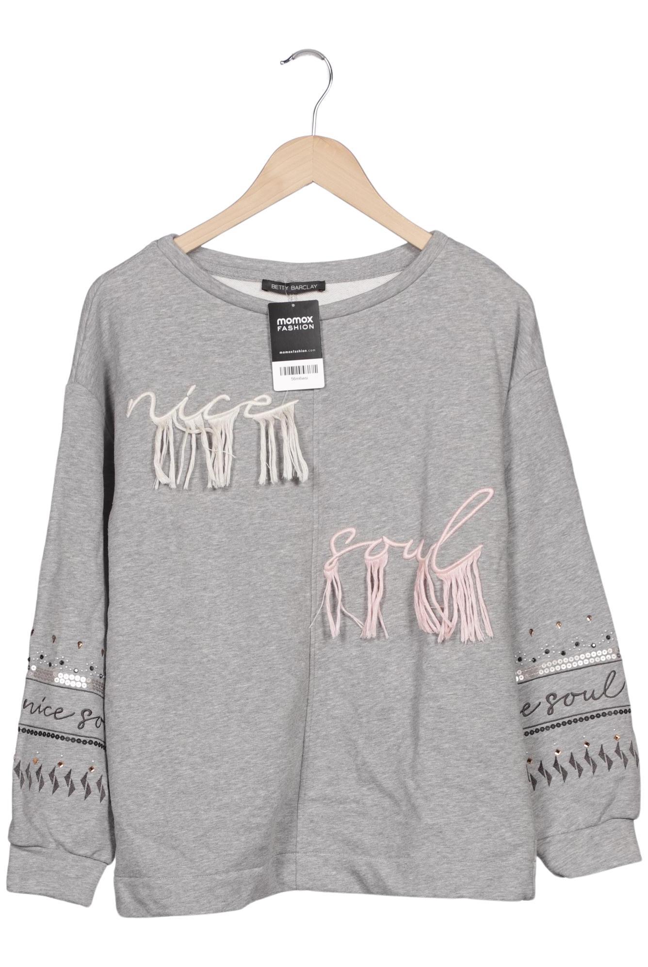 

Betty Barclay Damen Sweatshirt, grau, Gr. 38