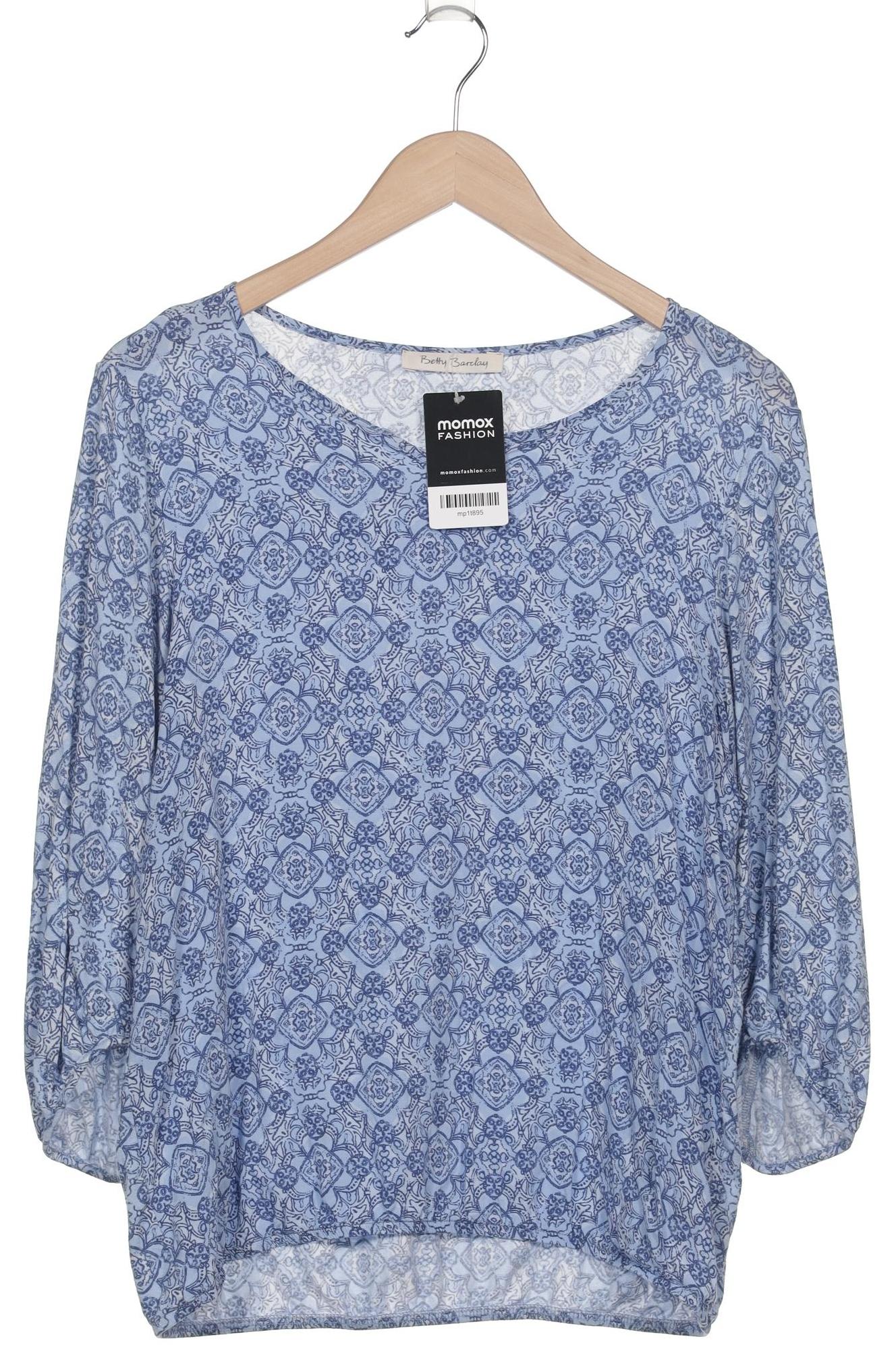

Betty Barclay Damen Langarmshirt, blau, Gr. 40