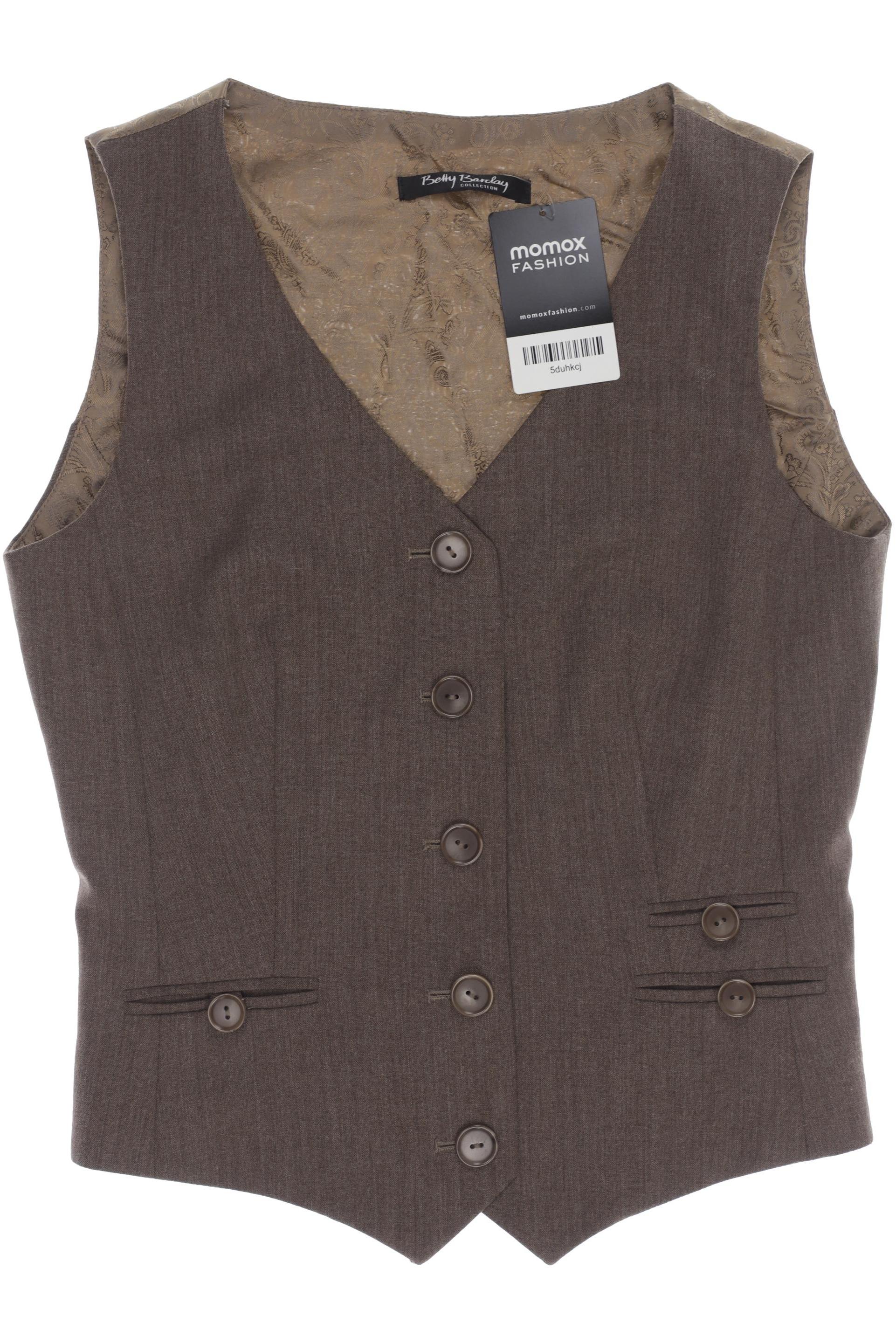 

Betty Barclay Damen Weste, braun, Gr. 34