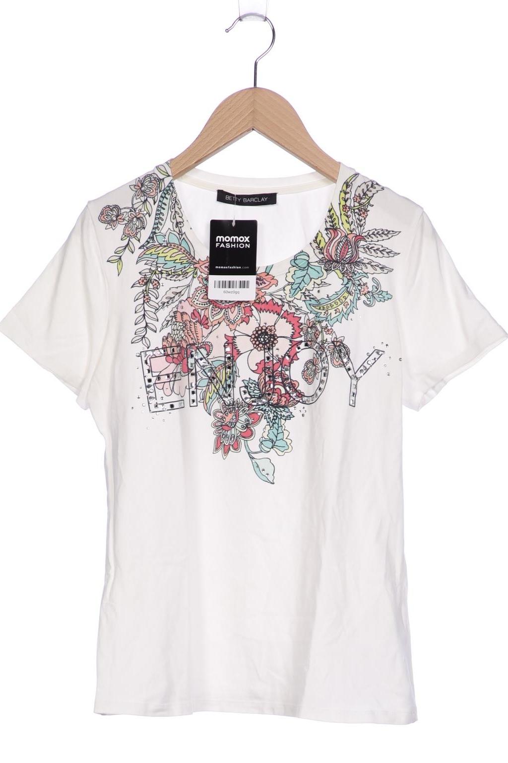 

Betty Barclay Damen T-Shirt, weiß, Gr. 36