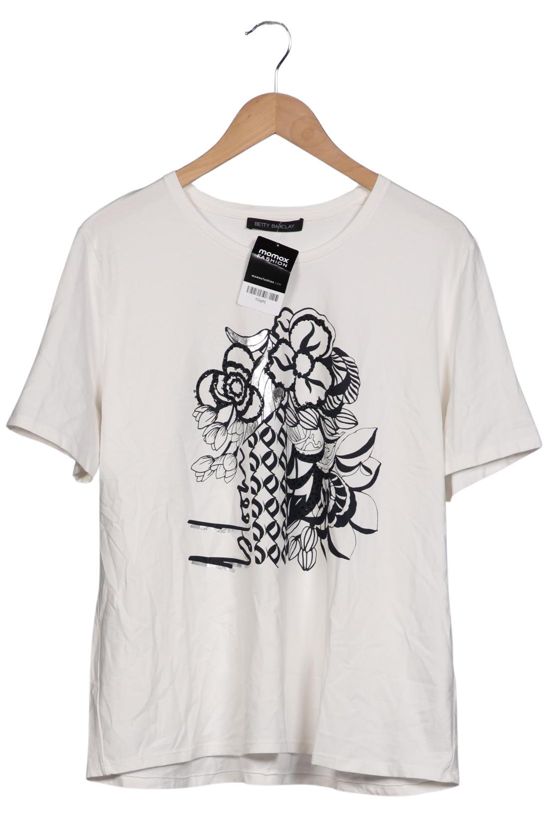 

Betty Barclay Damen T-Shirt, weiß, Gr. 46