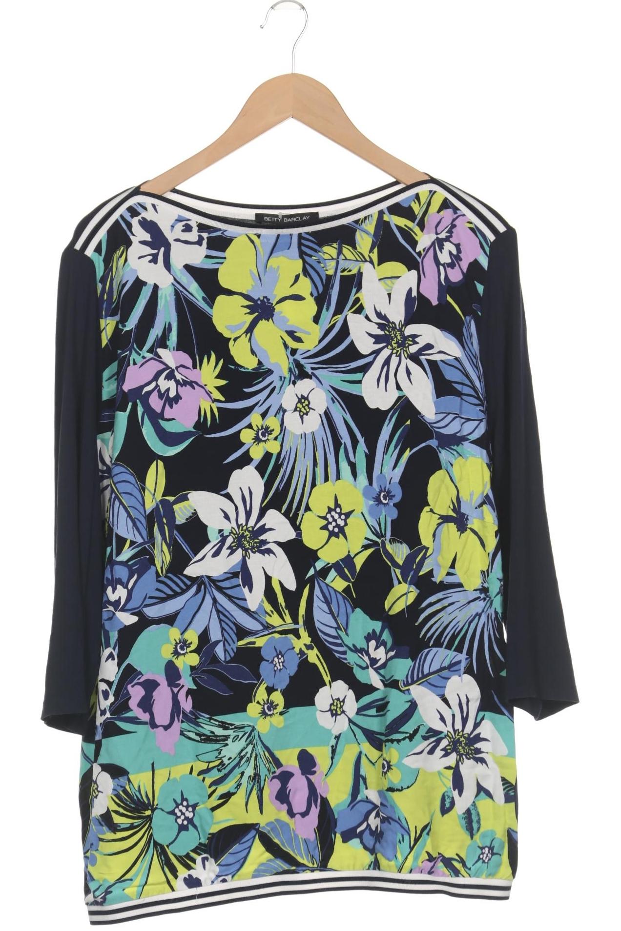 

Betty Barclay Damen Langarmshirt, blau, Gr. 48