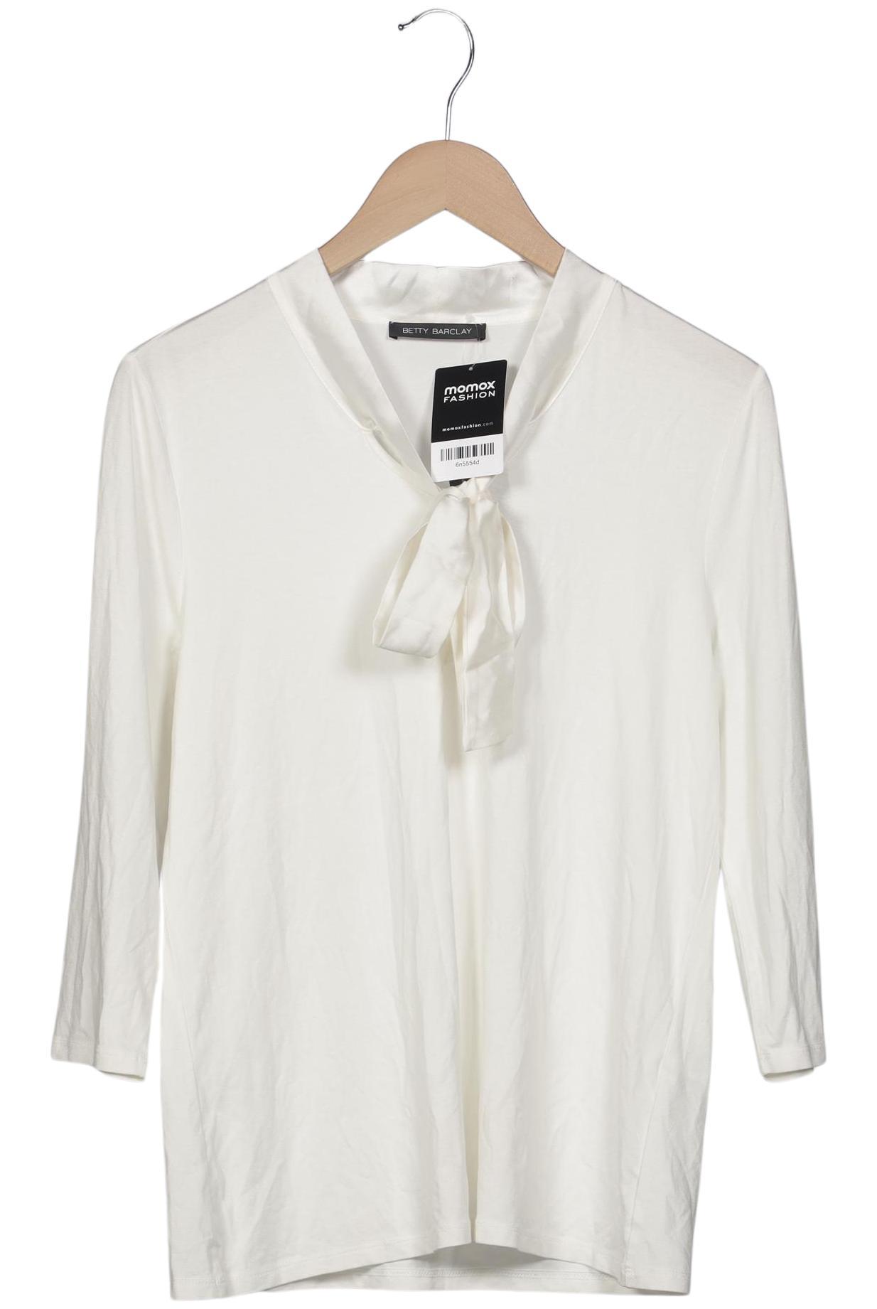 

Betty Barclay Damen Langarmshirt, weiß, Gr. 40