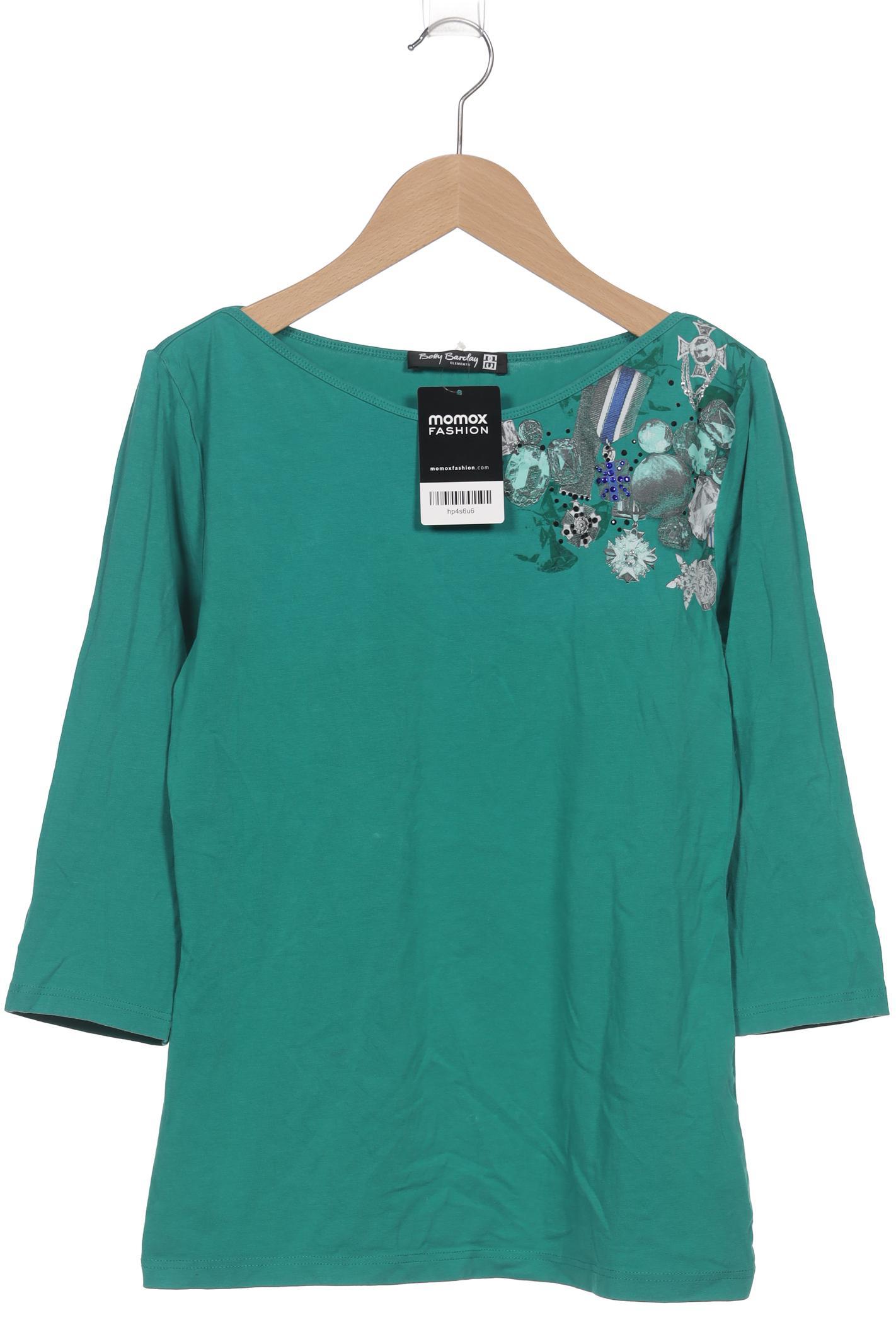 

Betty Barclay Damen Langarmshirt, türkis, Gr. 38