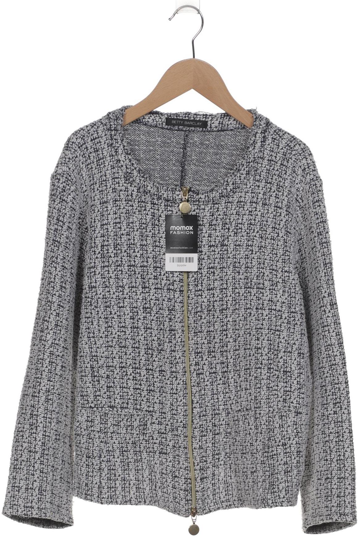 

Betty Barclay Damen Strickjacke, grau, Gr. 48